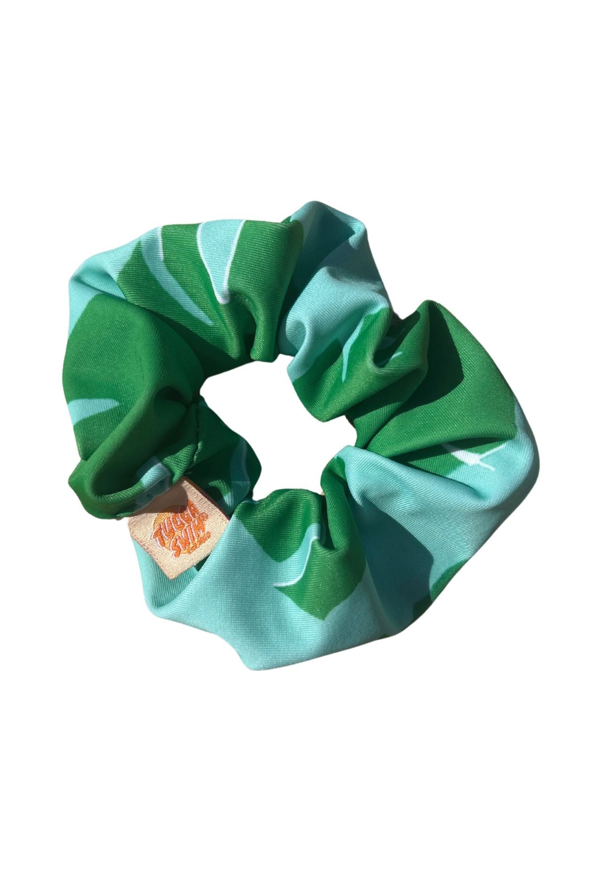 Tucca Swim Women's Green Cape Hair Scrunchie In Multi
