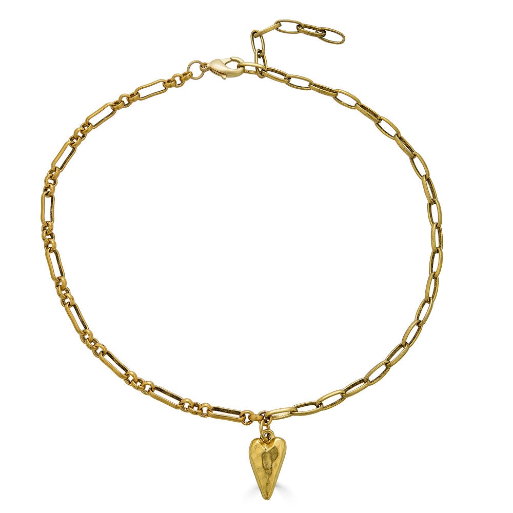 Loni Paul Jewelry Women's Gold Heart Necklace