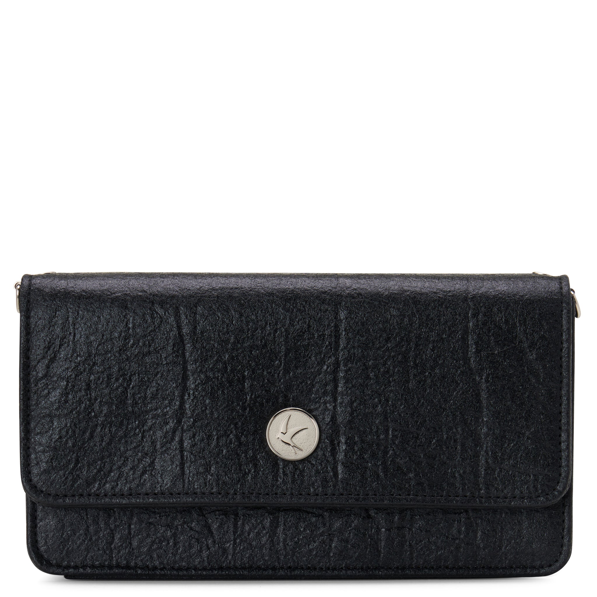 Women’s Sara Wallet Purse - Black Piatex Svala