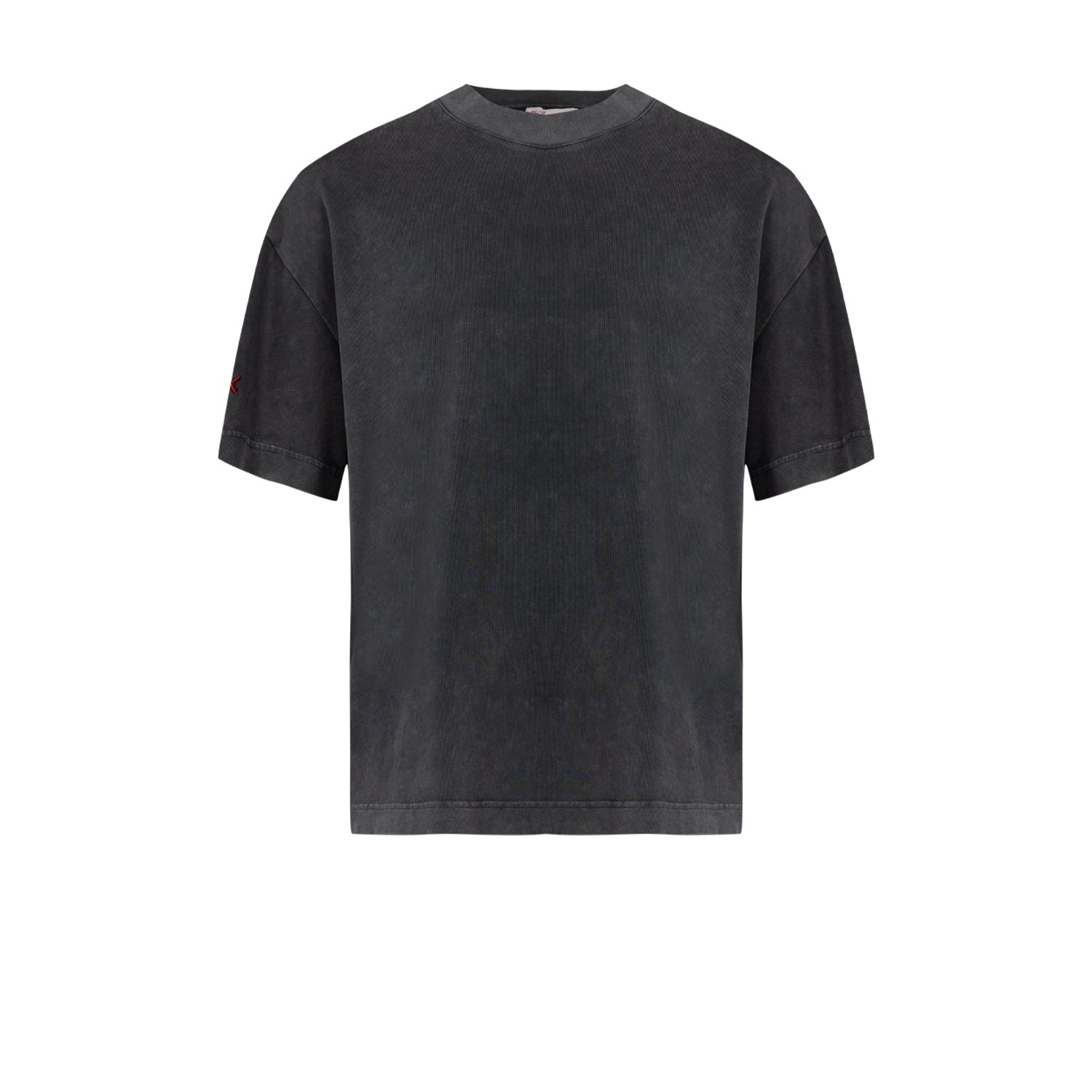 Pcfg Men's Your Itch Acid Washed Tshirt - Jet Black In Black