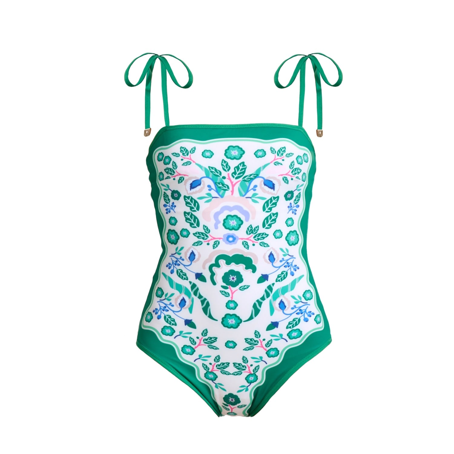 Jessie Zhao New York Botanic Reversible One-piece Swimsuit In Multi
