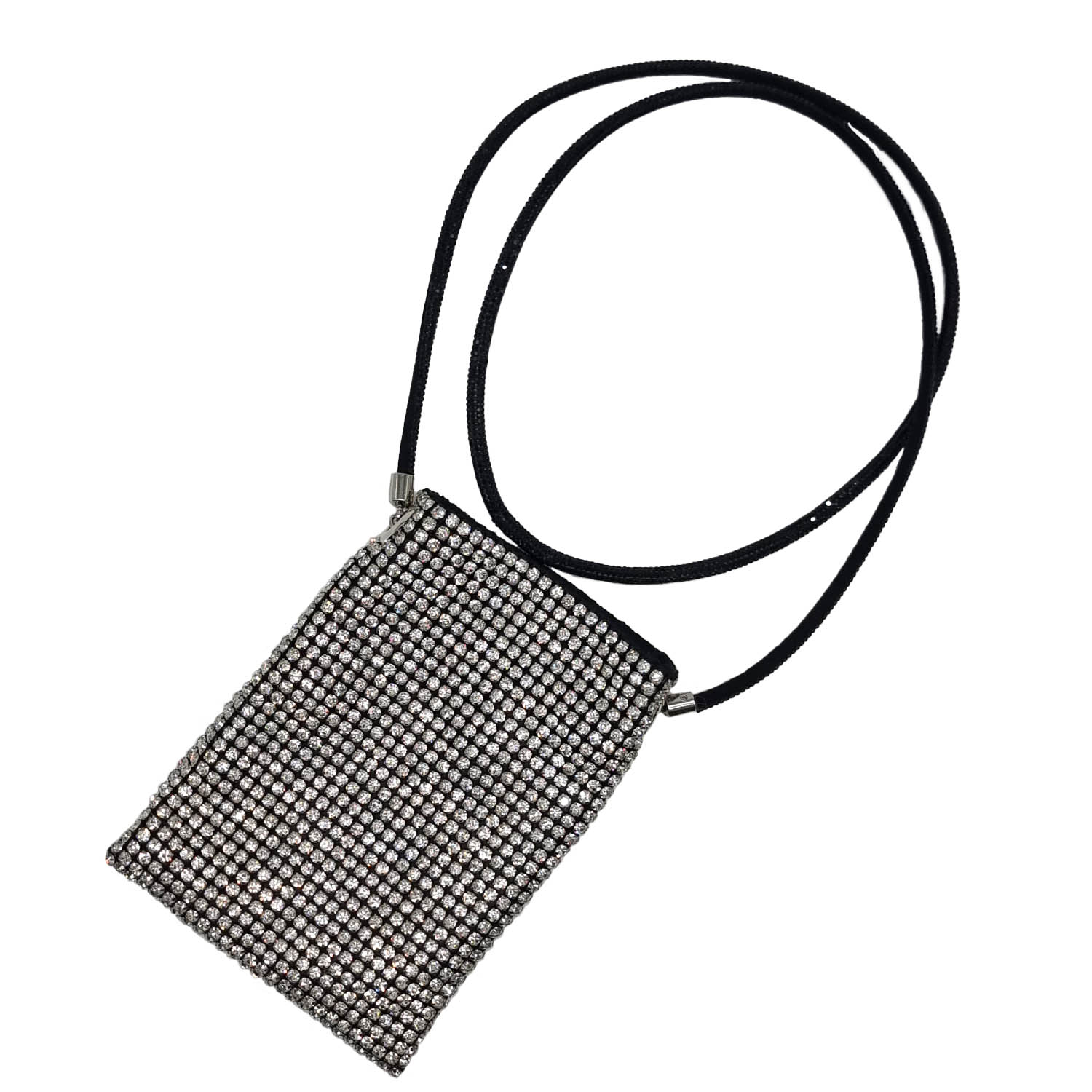Nooki Design Women's Crystal Pouch In Silver