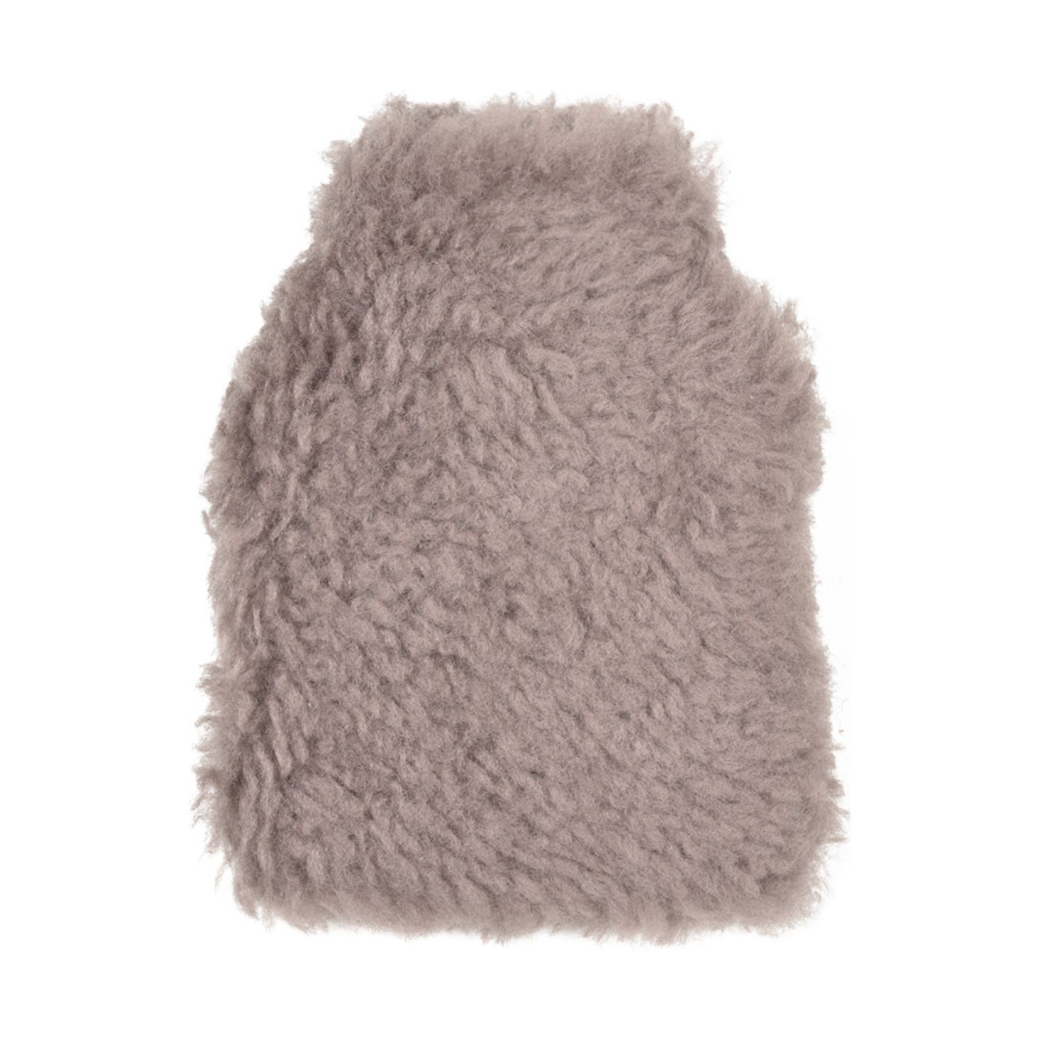 Owen Barry Neutrals Hot Water Bottle Cover Mink Curly- 0.2l Micro In Brown