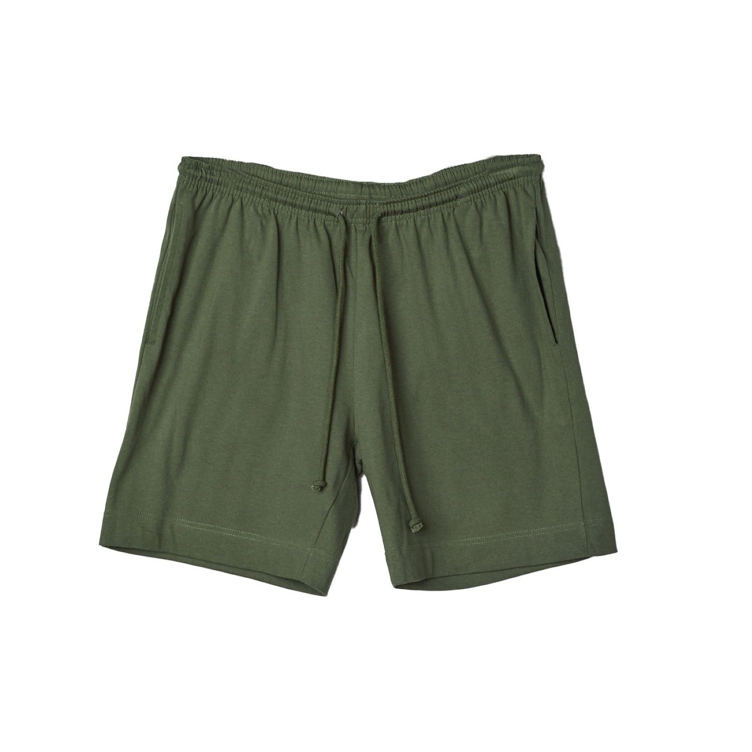 Uskees Men's Green Drawstring Shorts - Coriander