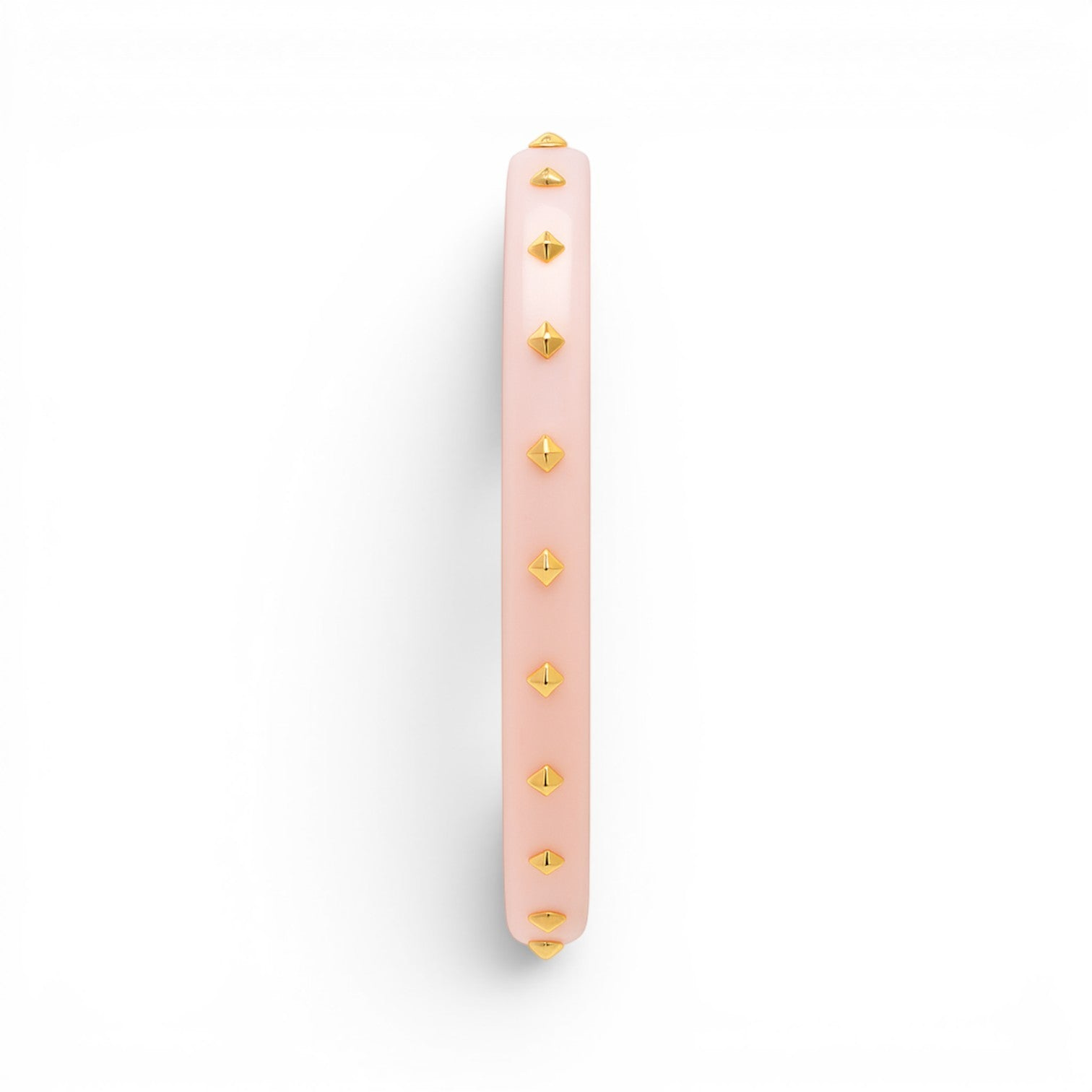 Michael Nash Jewelry Women's Pink Clementine Studded Rose Resin Bangle