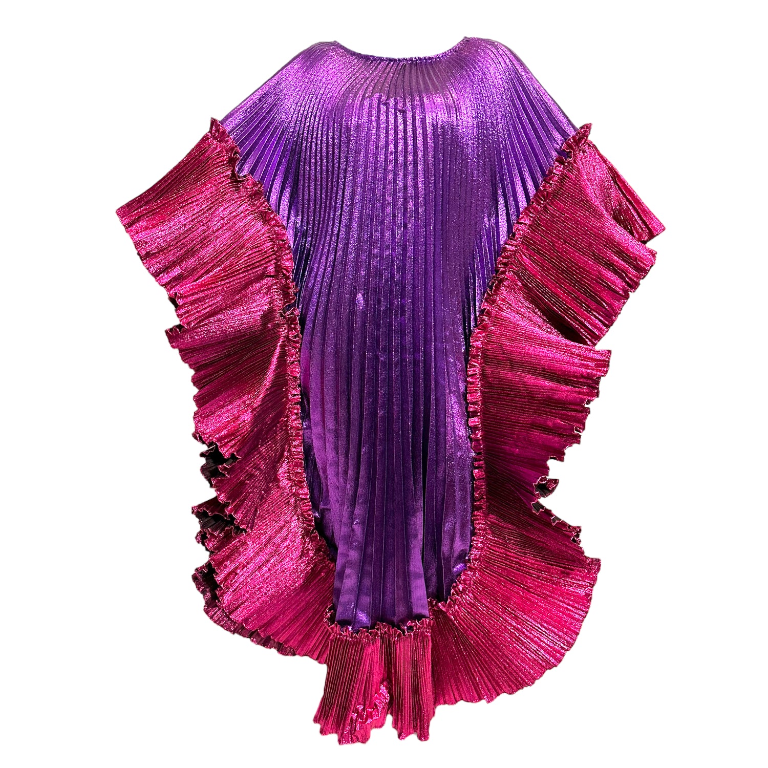 Women’s Pink / Purple Bianca Madam Violet & Pink Kaftan S/M Julia Clancey