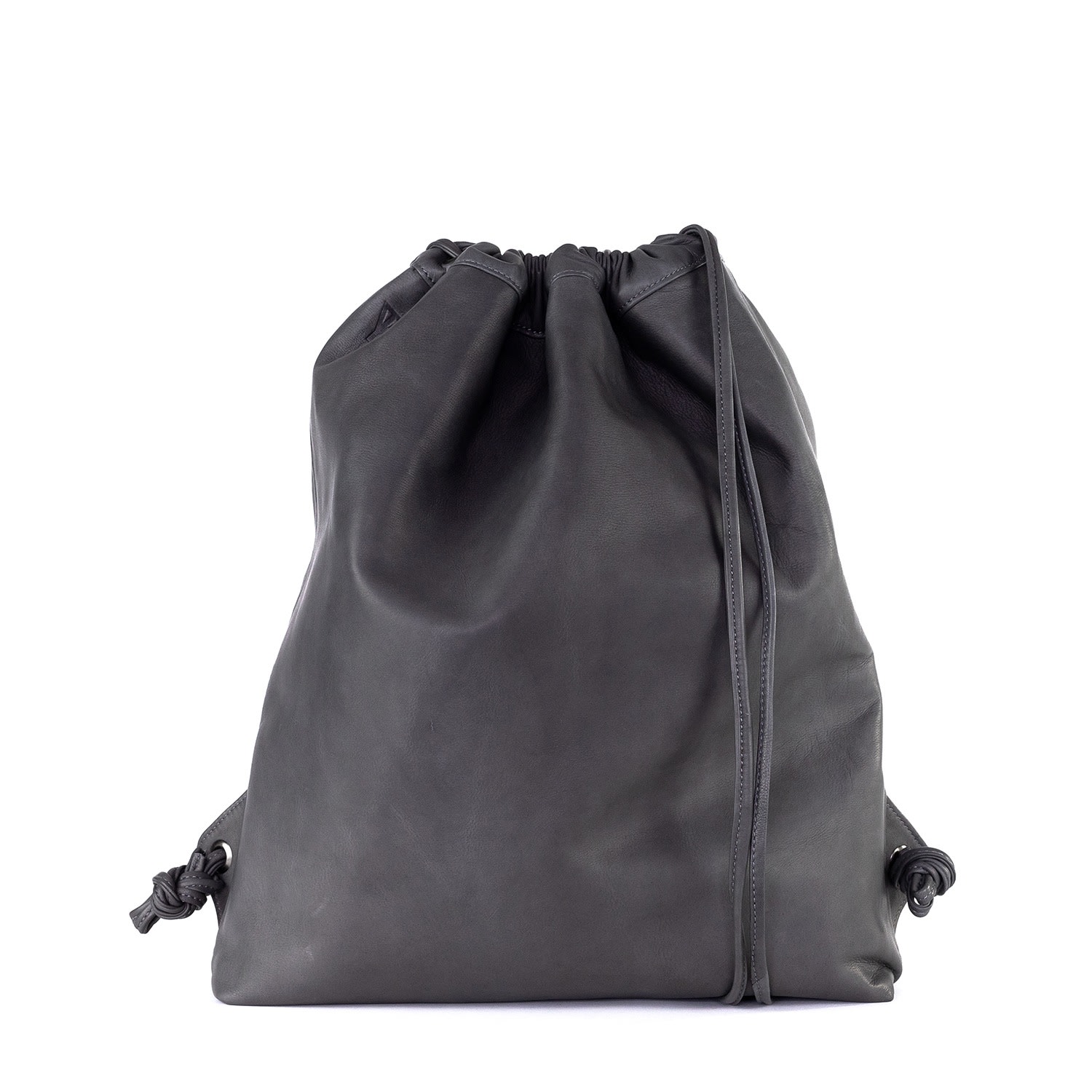 Women’s Grey Mavis Drawstring Backpack In Storm Taylor Yates