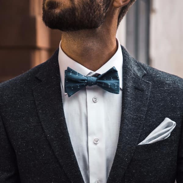 Tom Astin Shaken Not Stirred Bow Tie In Bow