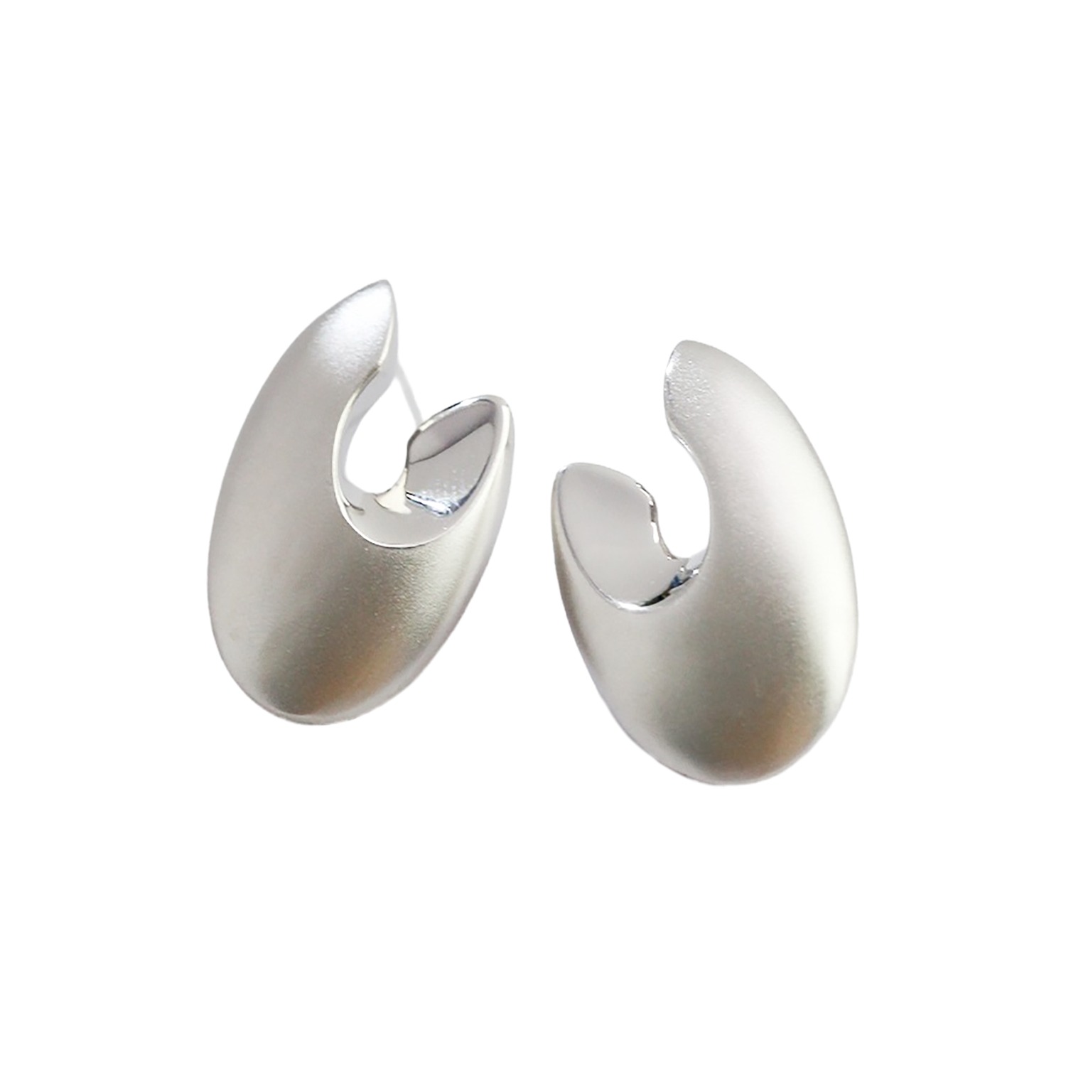 ピアス TATIANA (Silver 925) Gleaming Curve earring 5BSH088 Crystal Roots Earrings SILVER Aquazzura@ Official