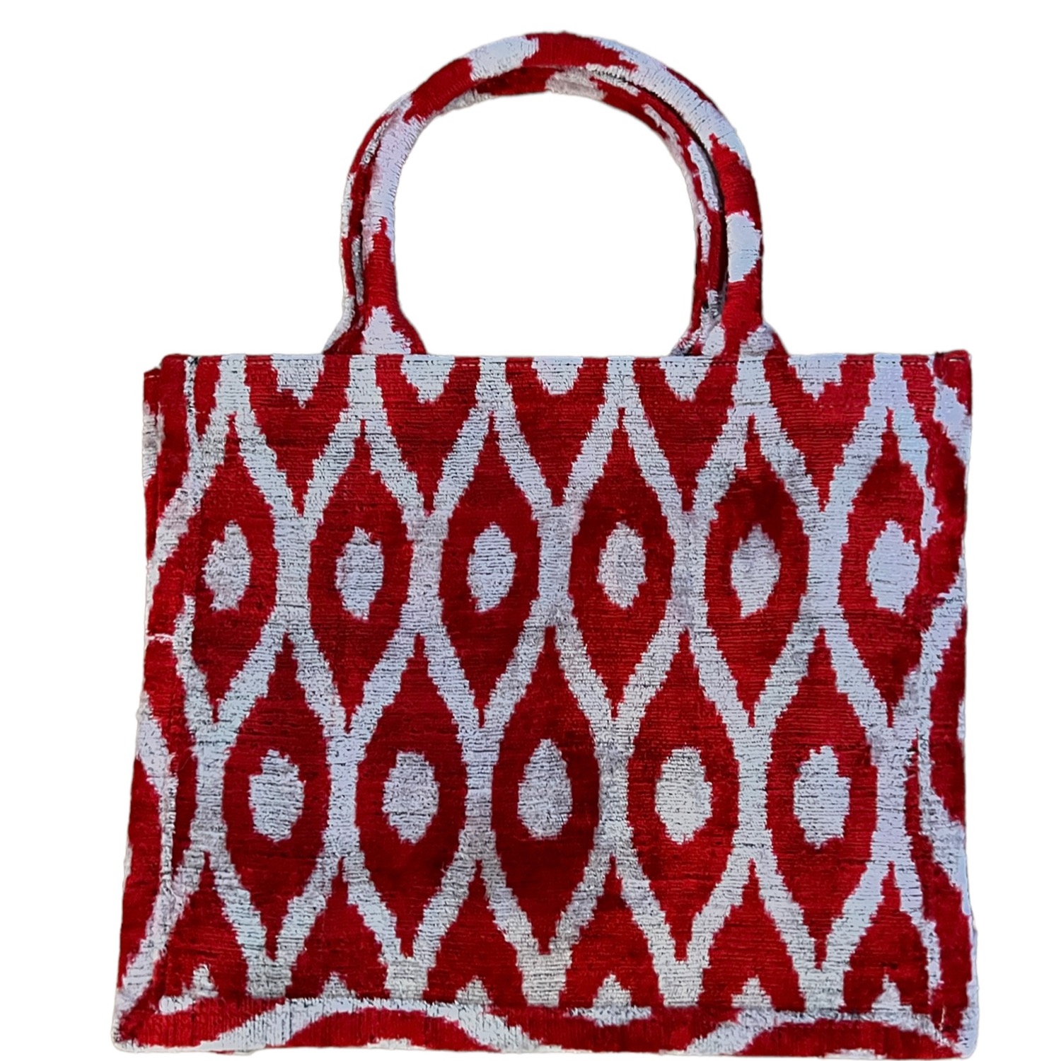 Ibukun Tiny Tote  Patent Leather - Pomegranate