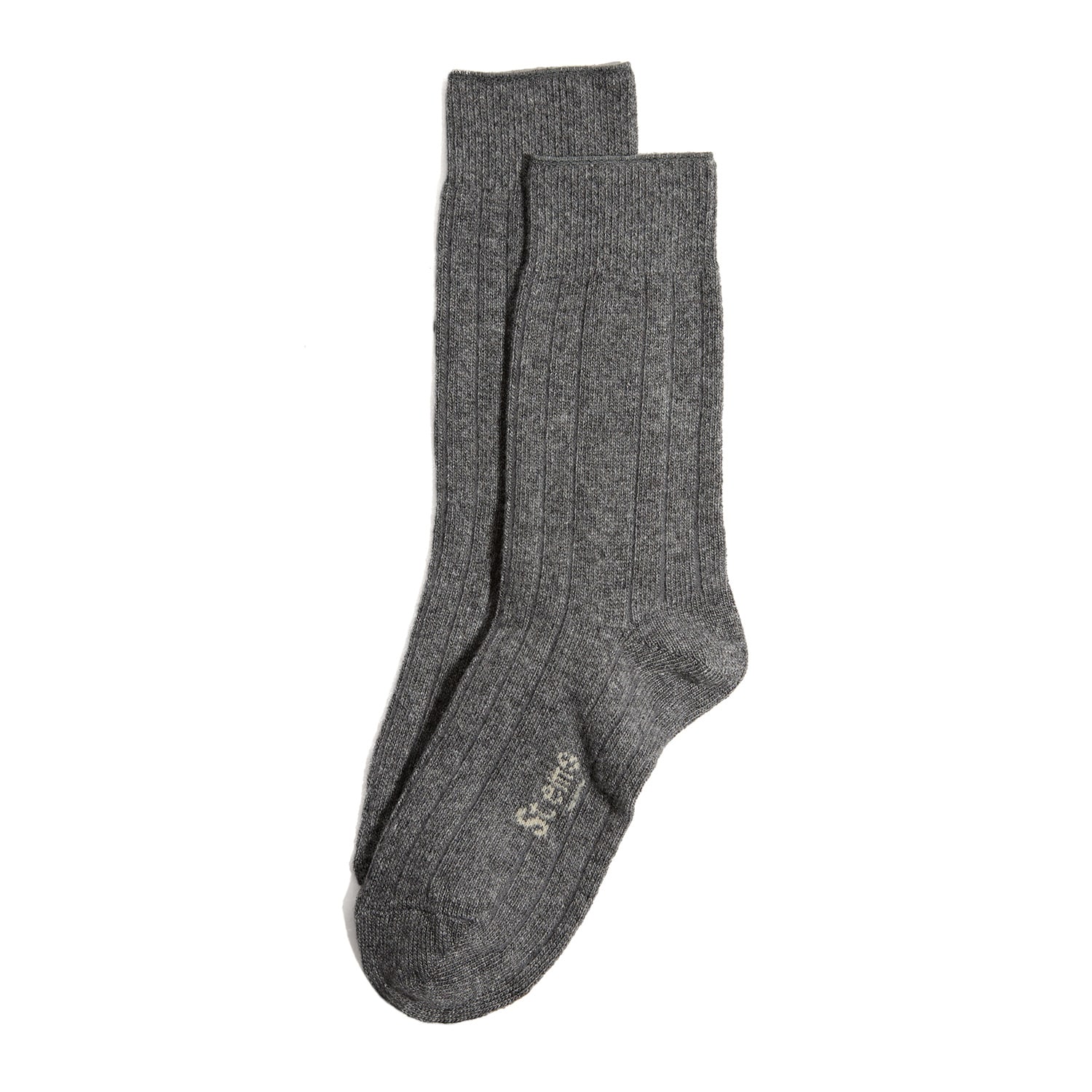 Stems Women's Lux Cashmere Socks - Grey In Gray
