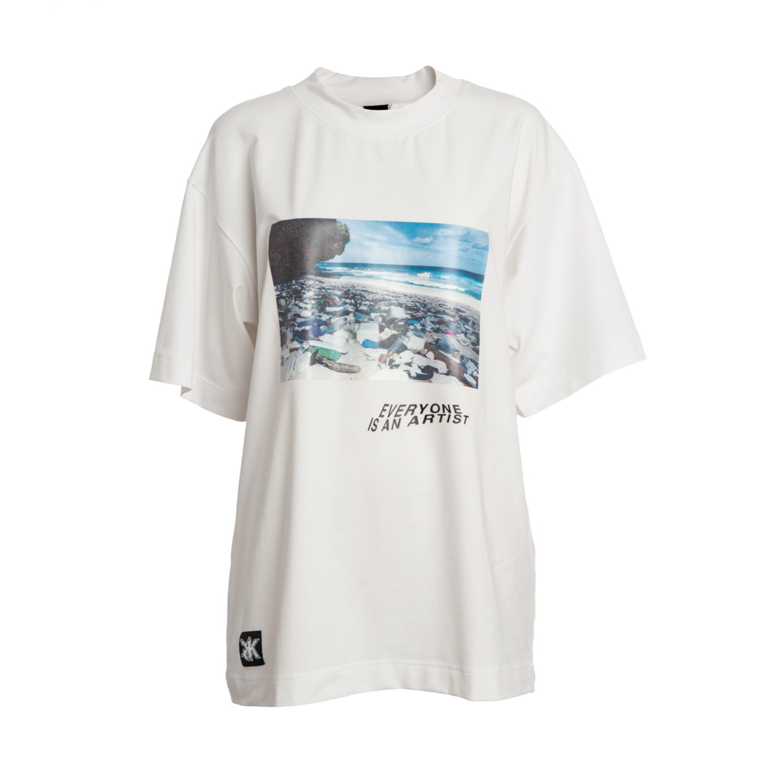 Kristel Kuslapuu Women's White Everyone Is An Artist Tshirt