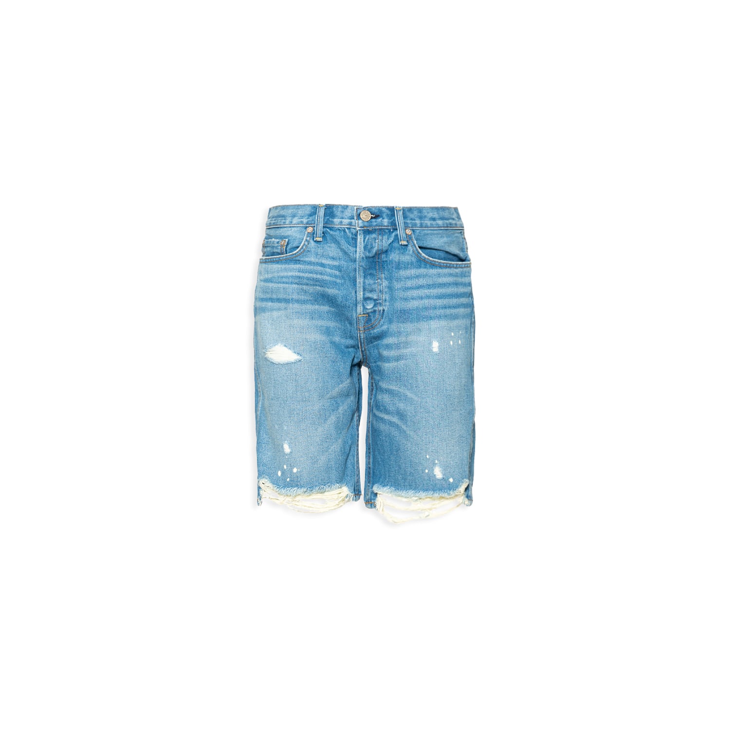 Noend Denim Blue Muse Denim Shorts In Tennessee In Blue
