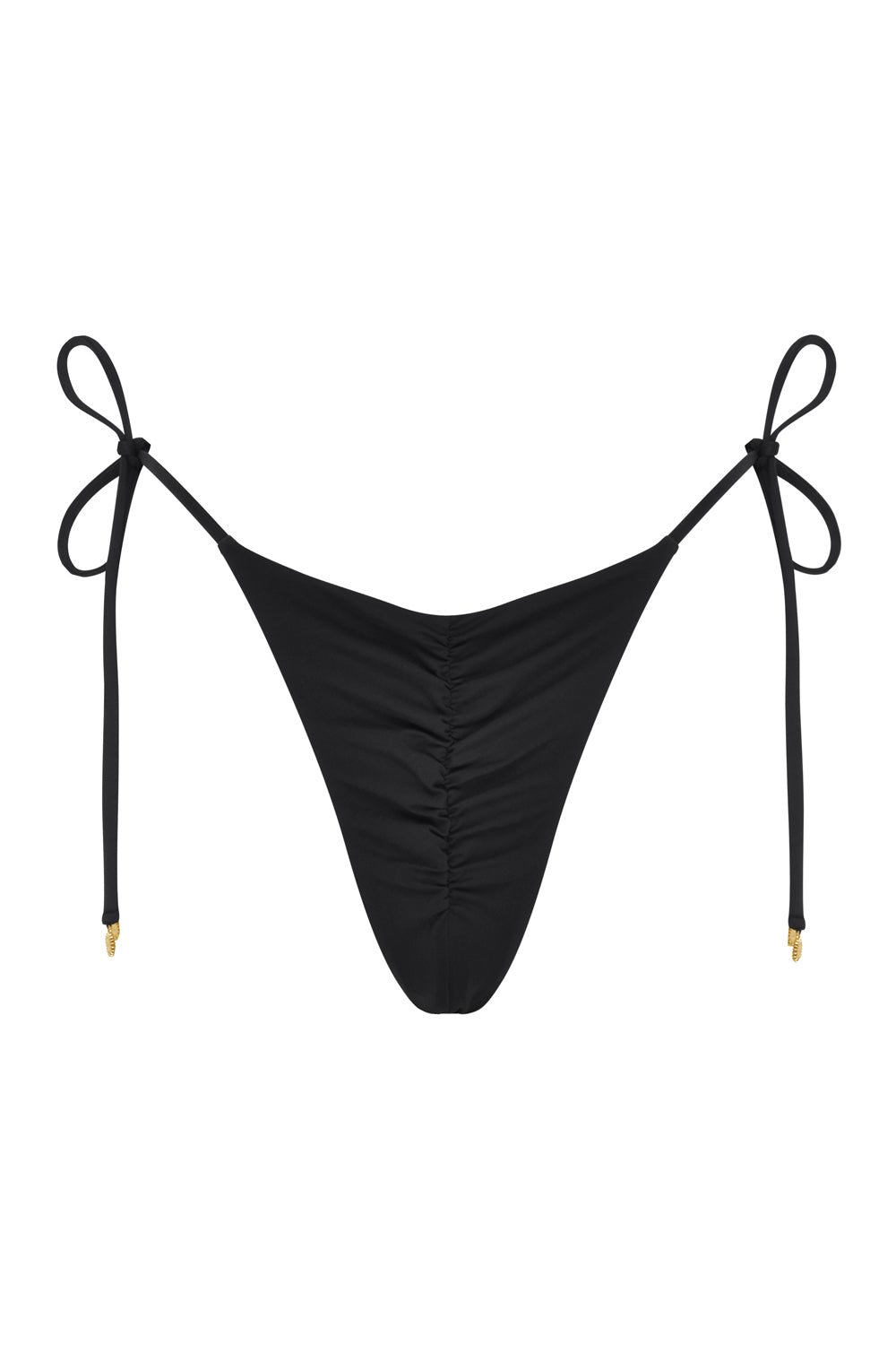 Wild Lovers London Women's Black Midnight Bikini Bottoms In Black