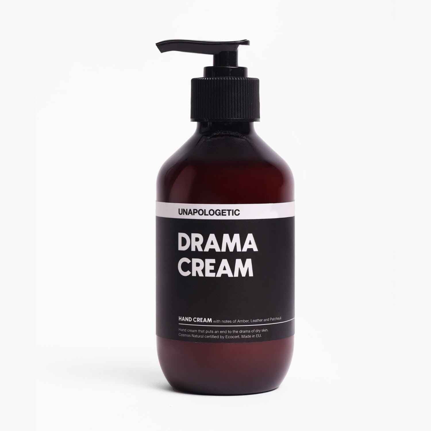 Unapologetic Black Drama Cream Amber & Leather Body Lotion