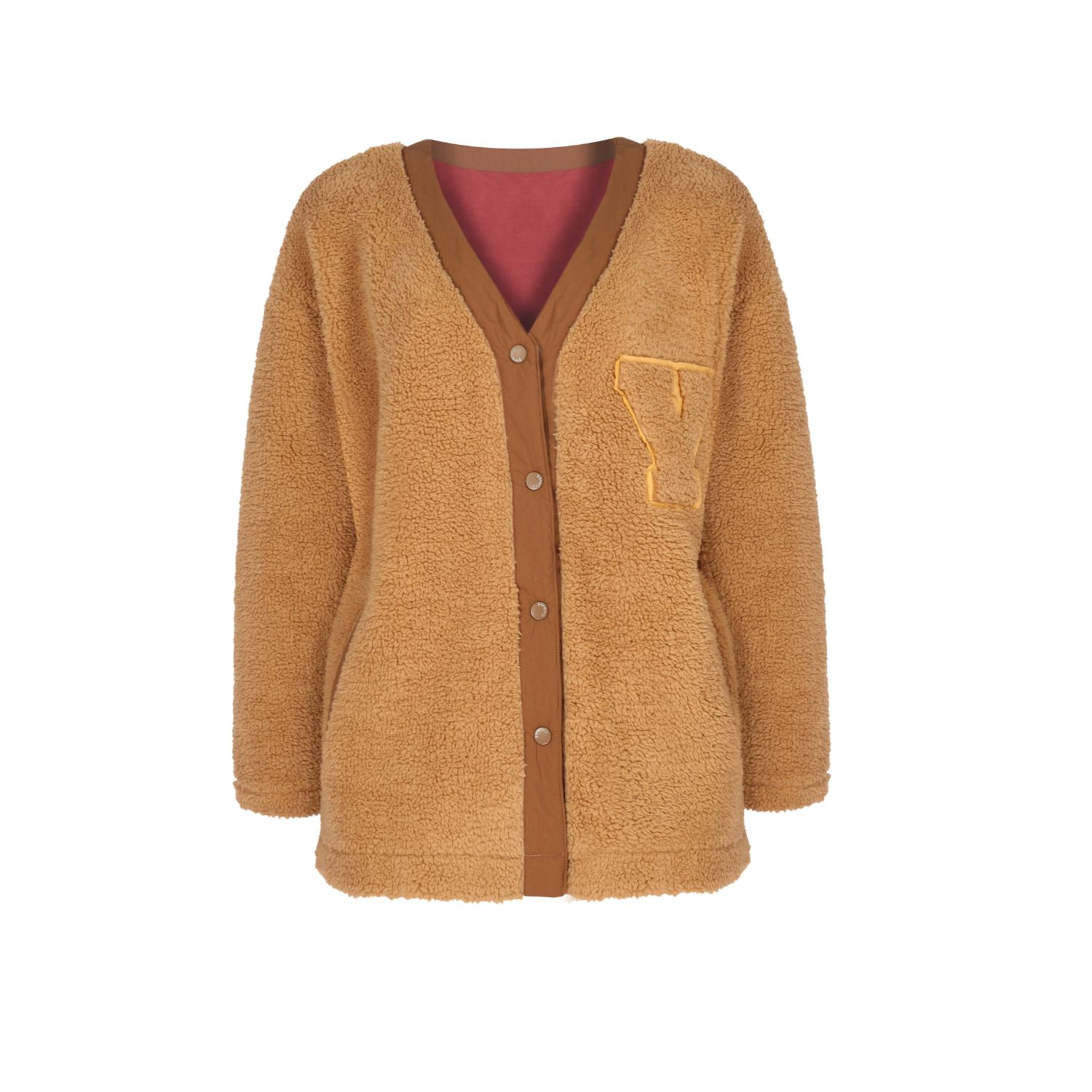 Yorstruly Women's Teddy A Line Jacket - Baguette Brown In Brown