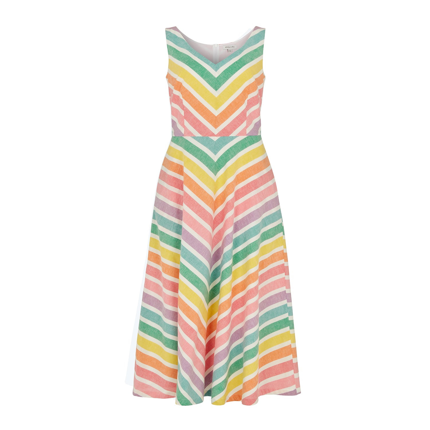 Emily And Fin Women's Margot Over The Rainbow Dress In Multi