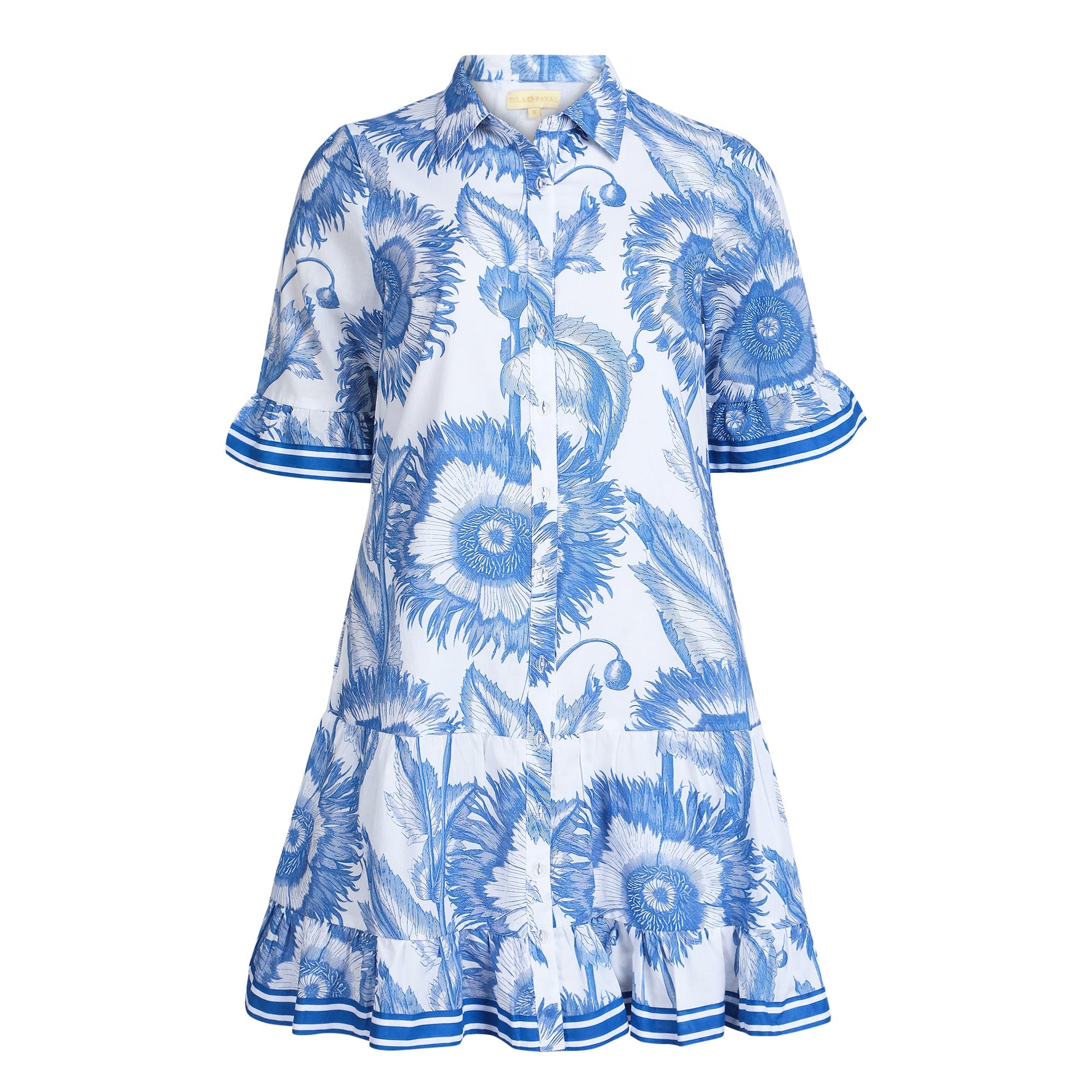 Islapayal Women's Blue / White Lisbon Mini