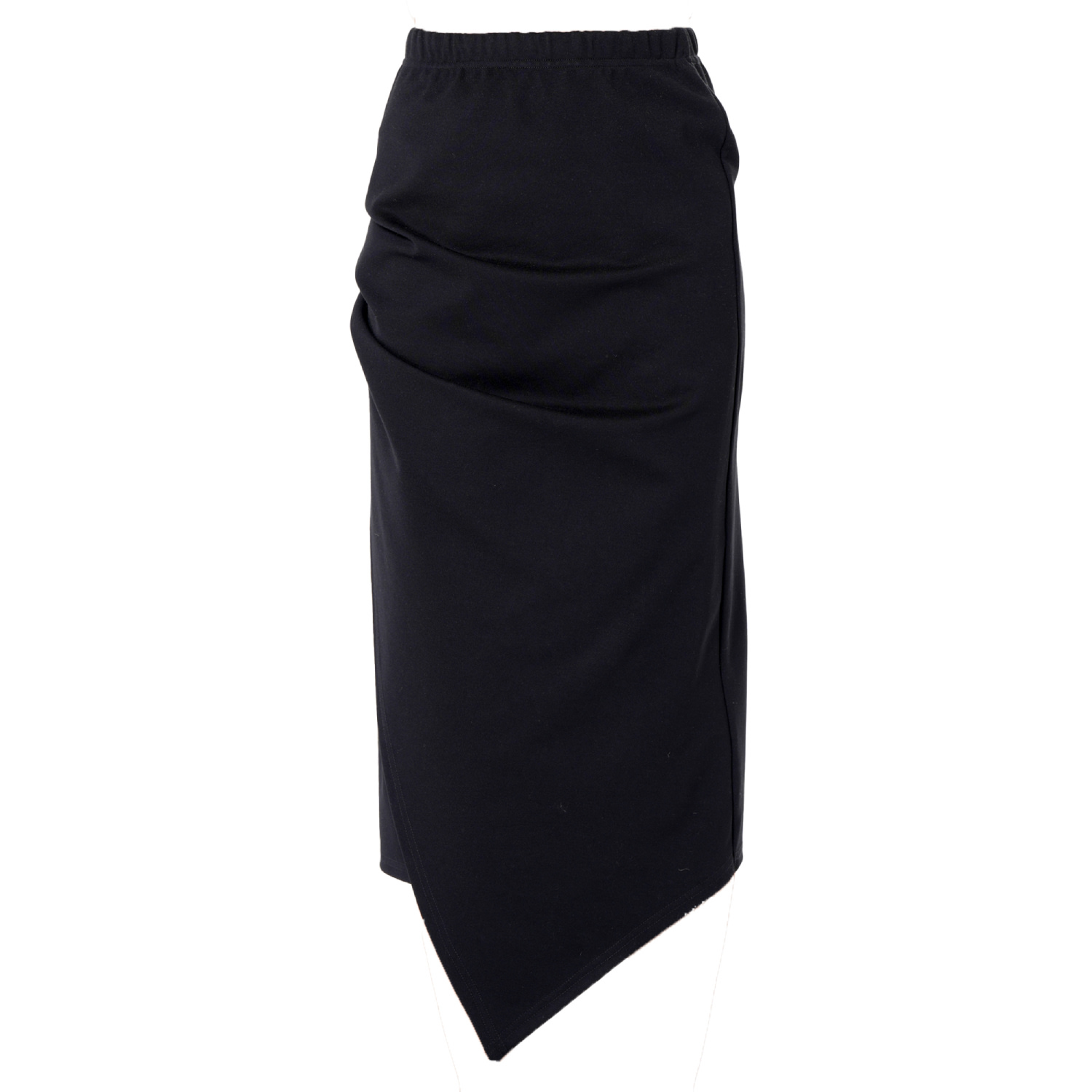 Metamorphoza Women's Midi Asymmetrical Skirt In Black