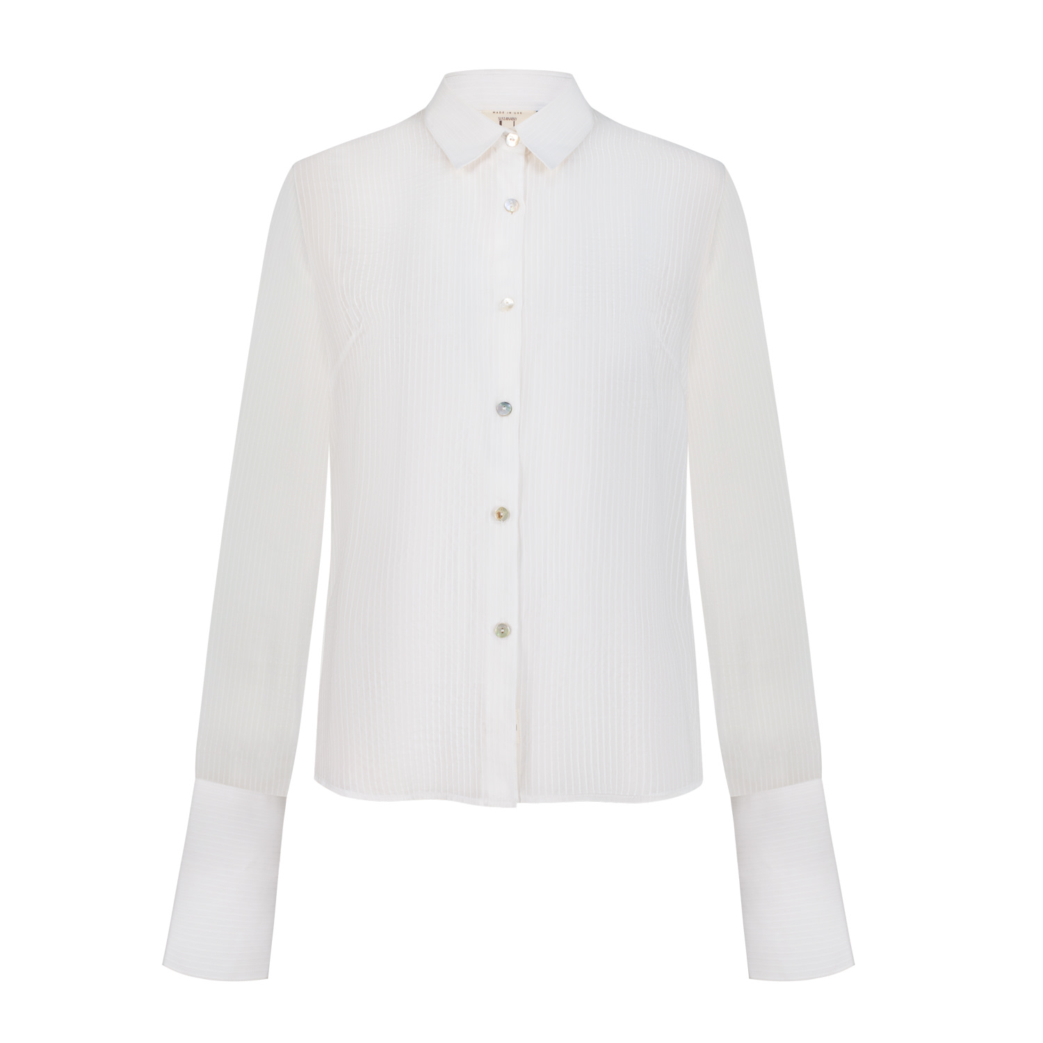 Sustainably U Women's White Lilo Shirt In White