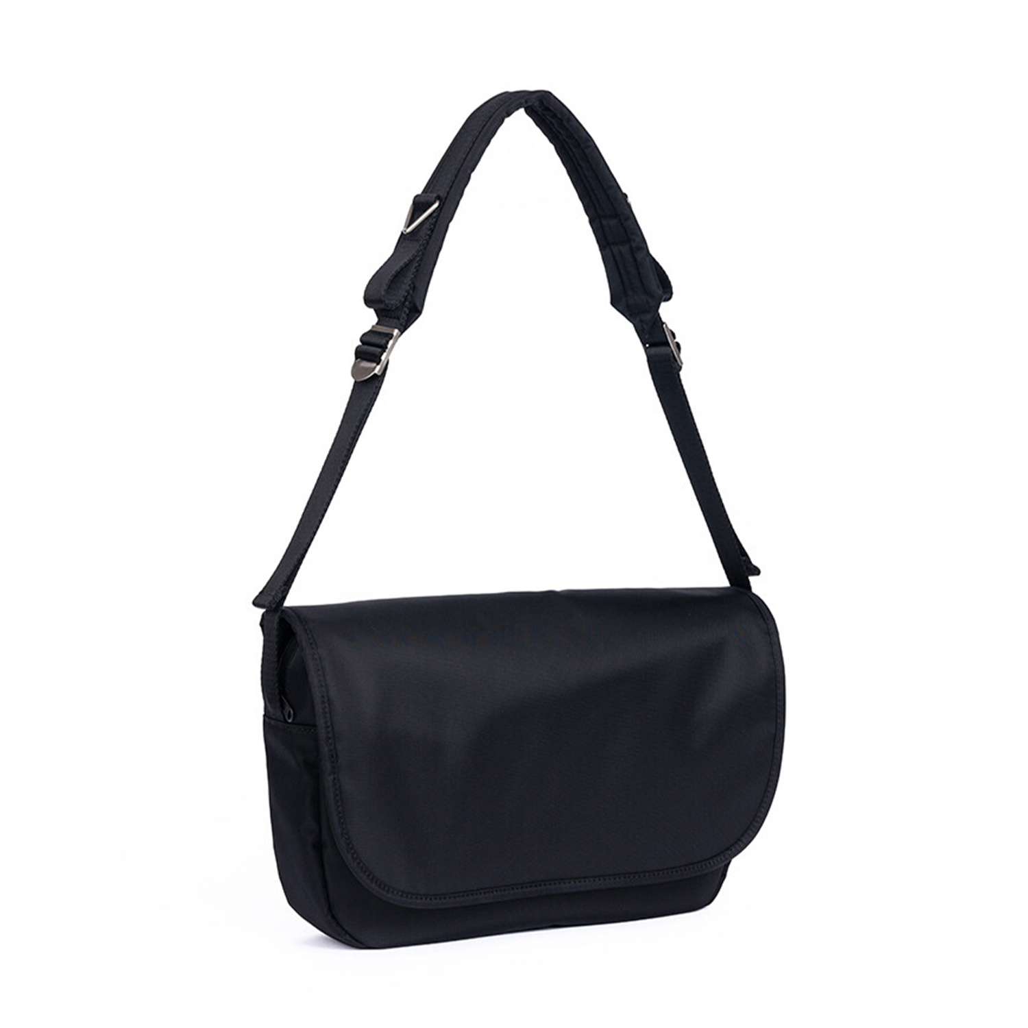 ☆HAH ARCHIVE☆ Round flap crossbody bag black S#RFCB Round Flap Crossbody Bag - Black | HAH ARCHIVE | Wolf & Badger