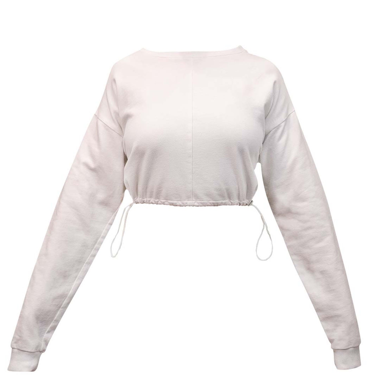 Miusa Neutrals Women's Organic Dettagli Sweatshirt In Metallic