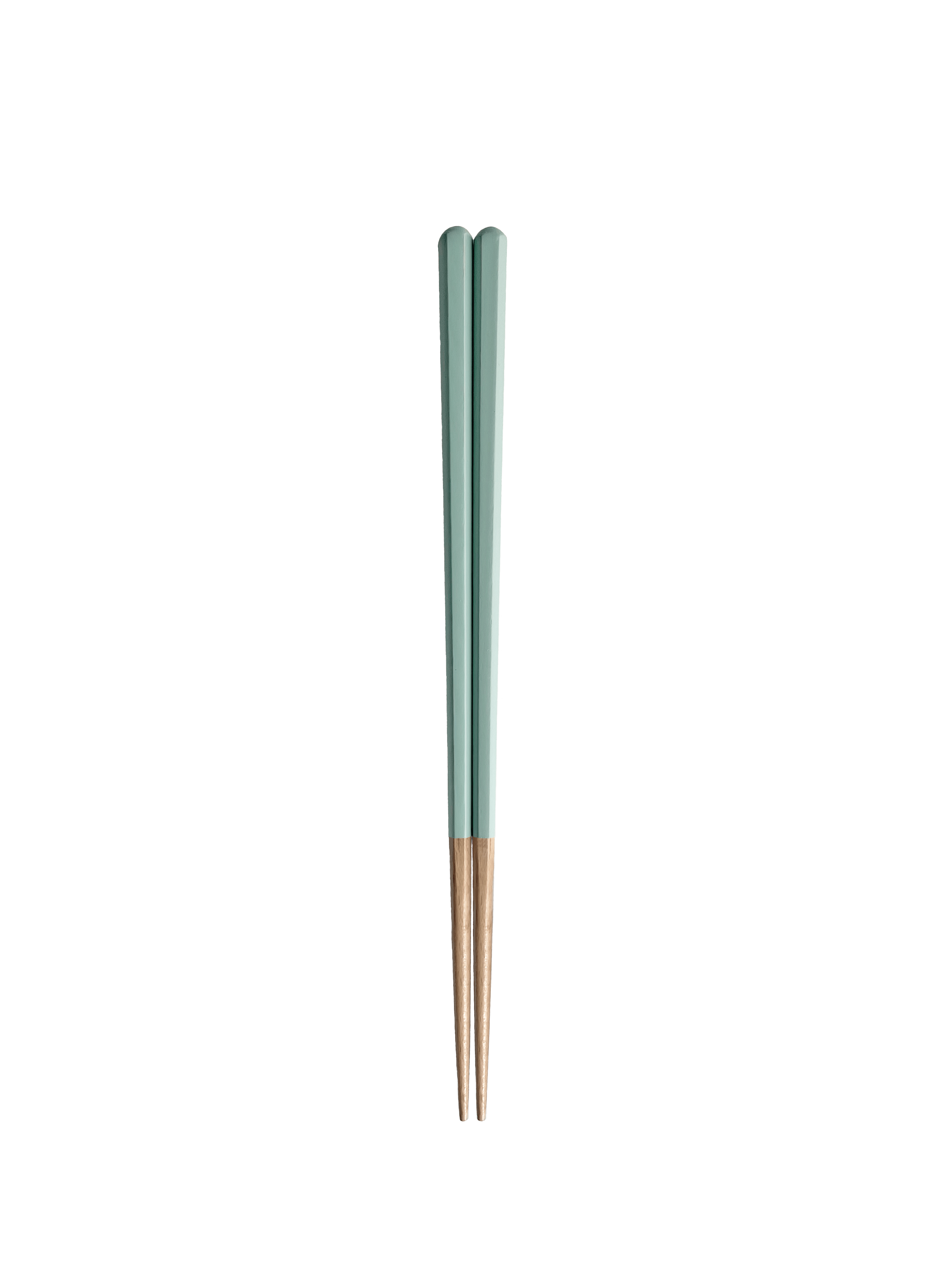 Twig New York Mono Chopsticks Set Of Four - Sage Green
