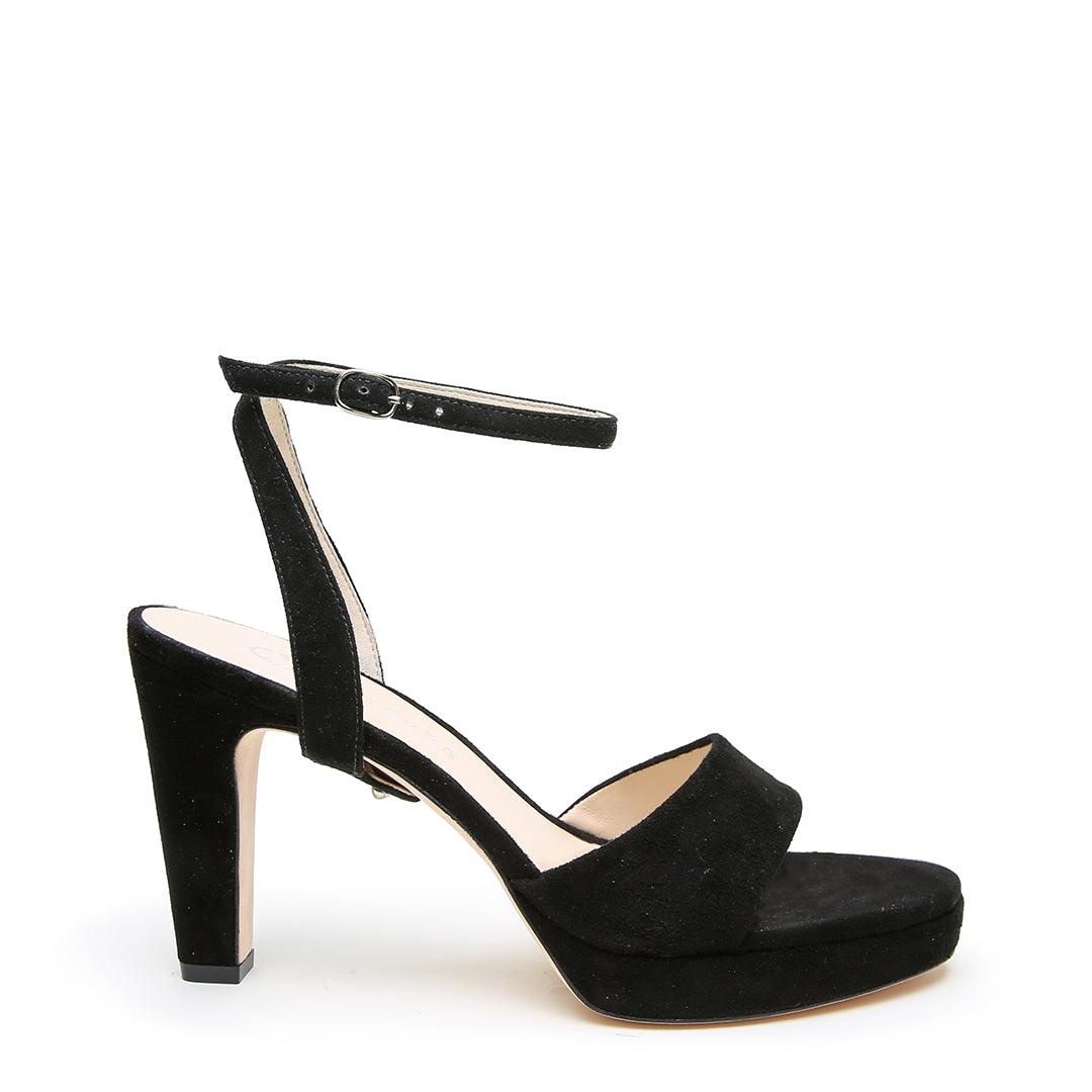 Women’s Black Suede Lo Platform + Marilyn Strap 5 Uk Alterre