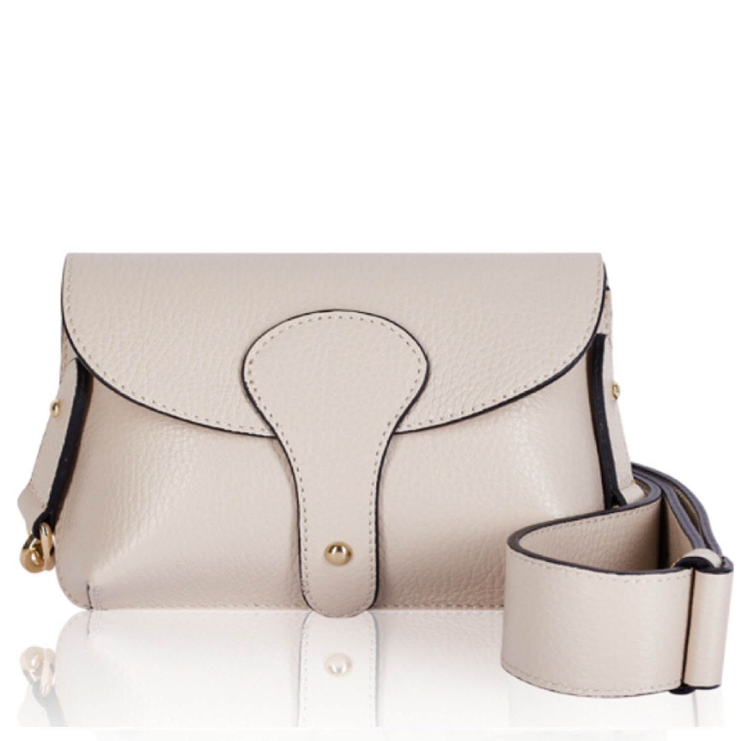 Betsy & Floss Women's Neutrals Large Luca Crossbody Bag In Cream In White
