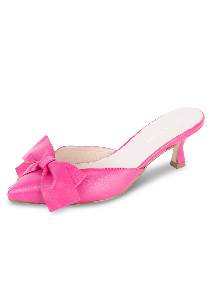 Hot pink sales kitten heels