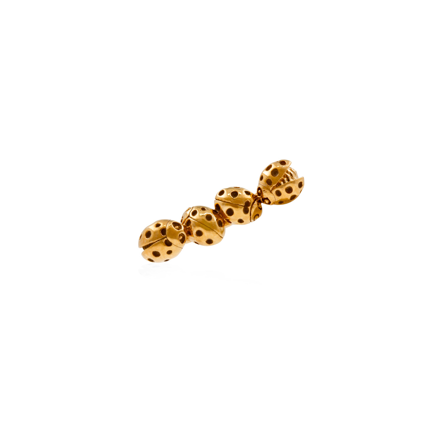 Loveliness Of Ladybirds Slider Earring Single-Rose Gold Lee Renee