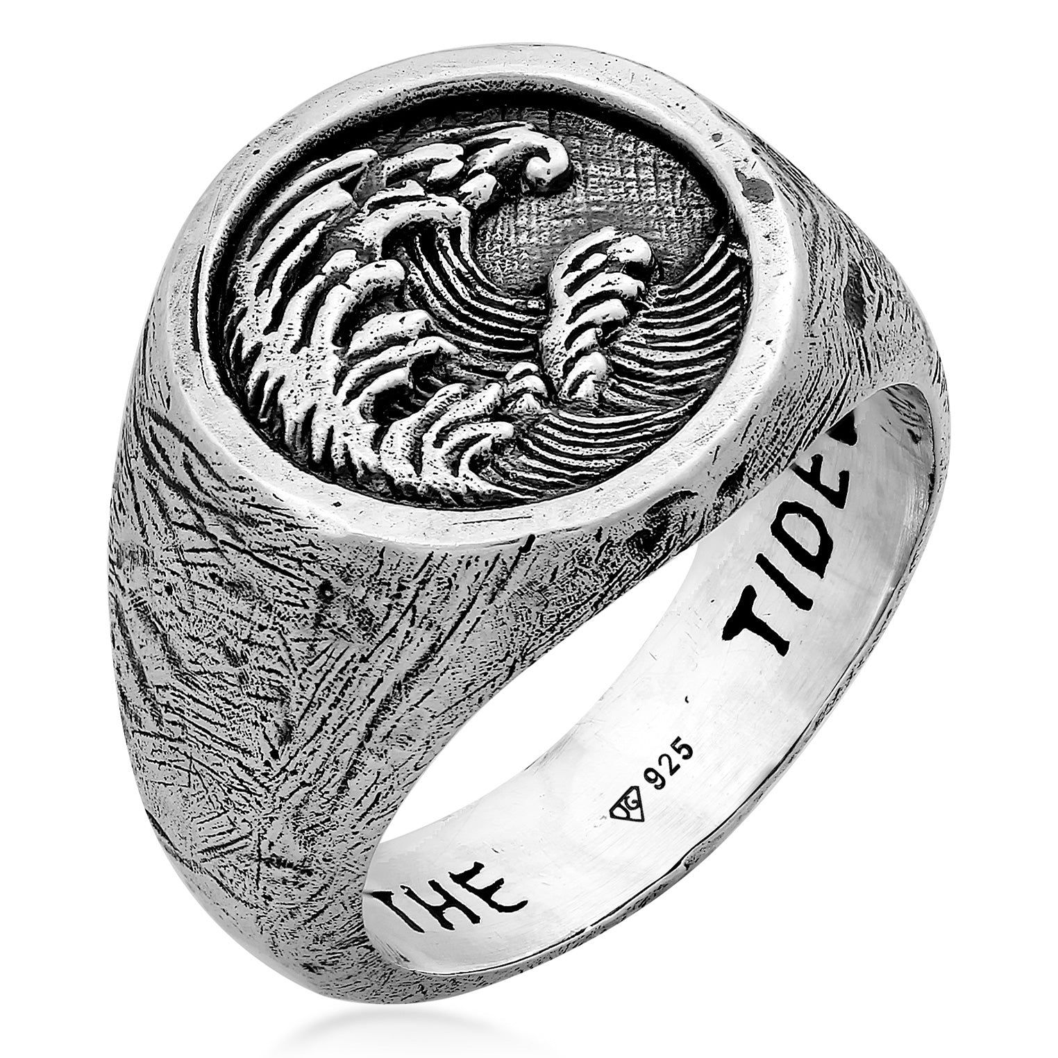 Haze & Glory Men's Tide Ring In Gray