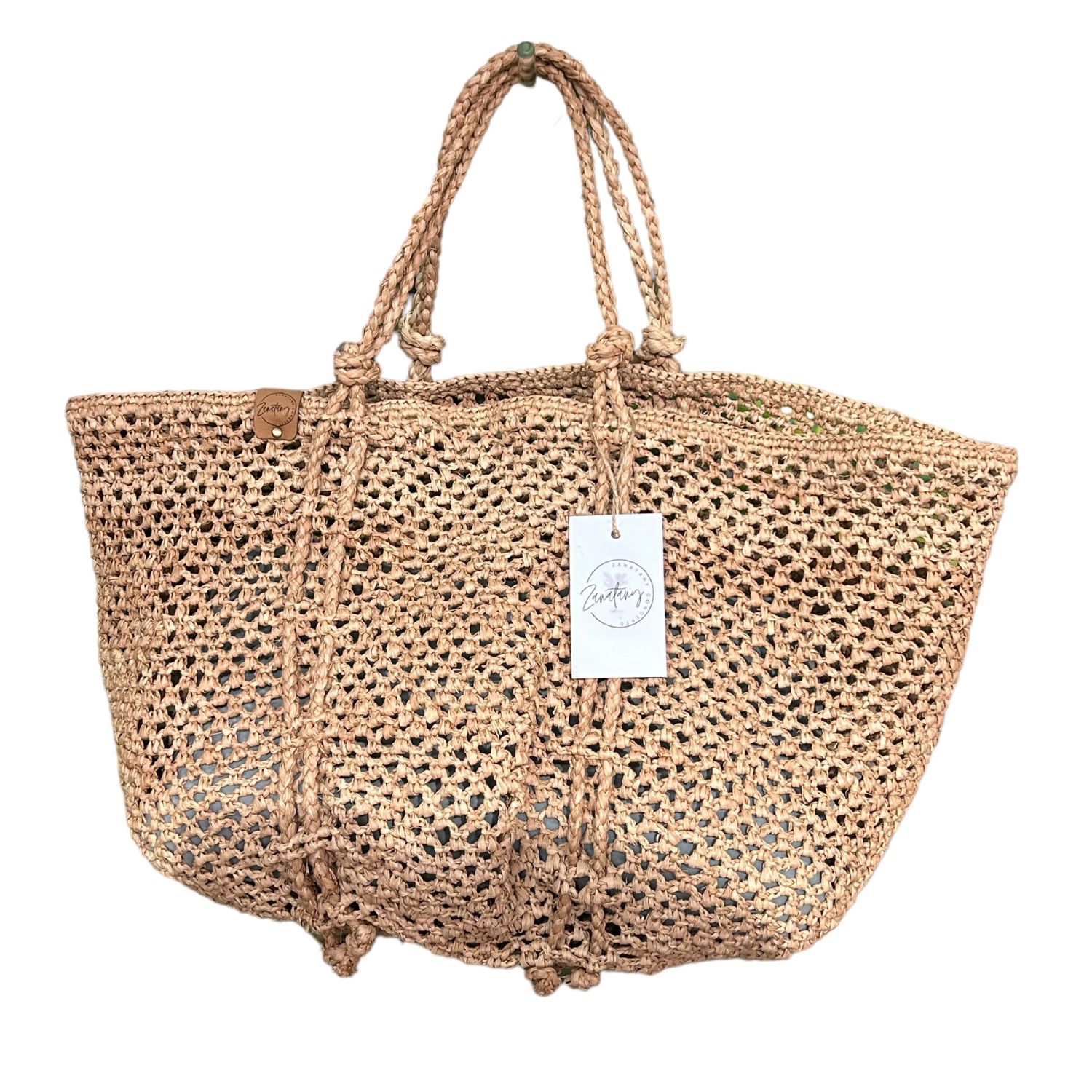 Zanatany Concepts Women's Brown Sinah- Caramel Tote Bag In Brown