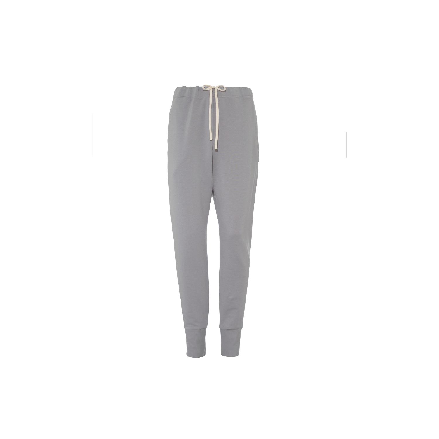 Onesta Men's Grey Tencel Loungewear Joggers With Fleece Lining In Gray