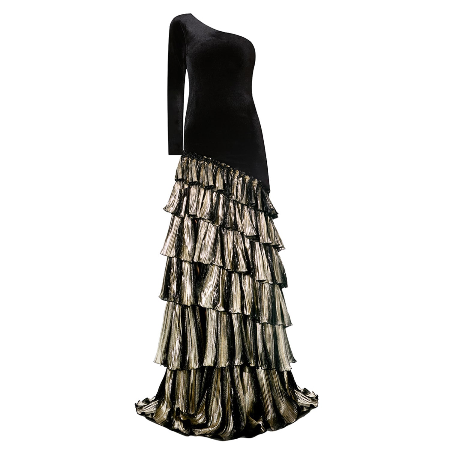 Nur Karaata Women's Gold Baltimore Gown In Gold