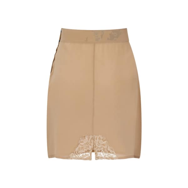 Gucci Beige Silk Skirt In Silk