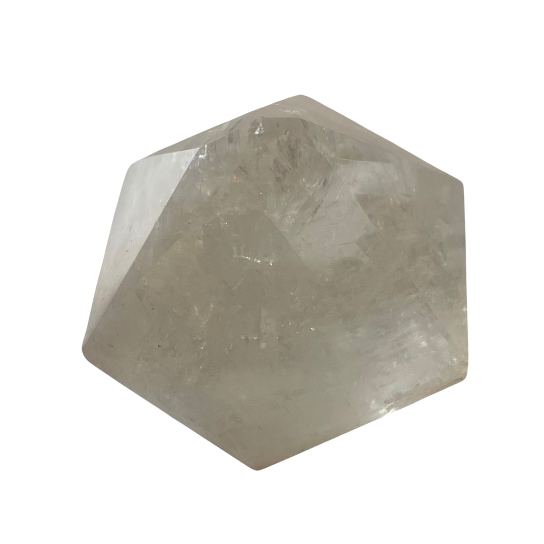 Lemuria Store Neutrals Clear Quartz Pyramid Star