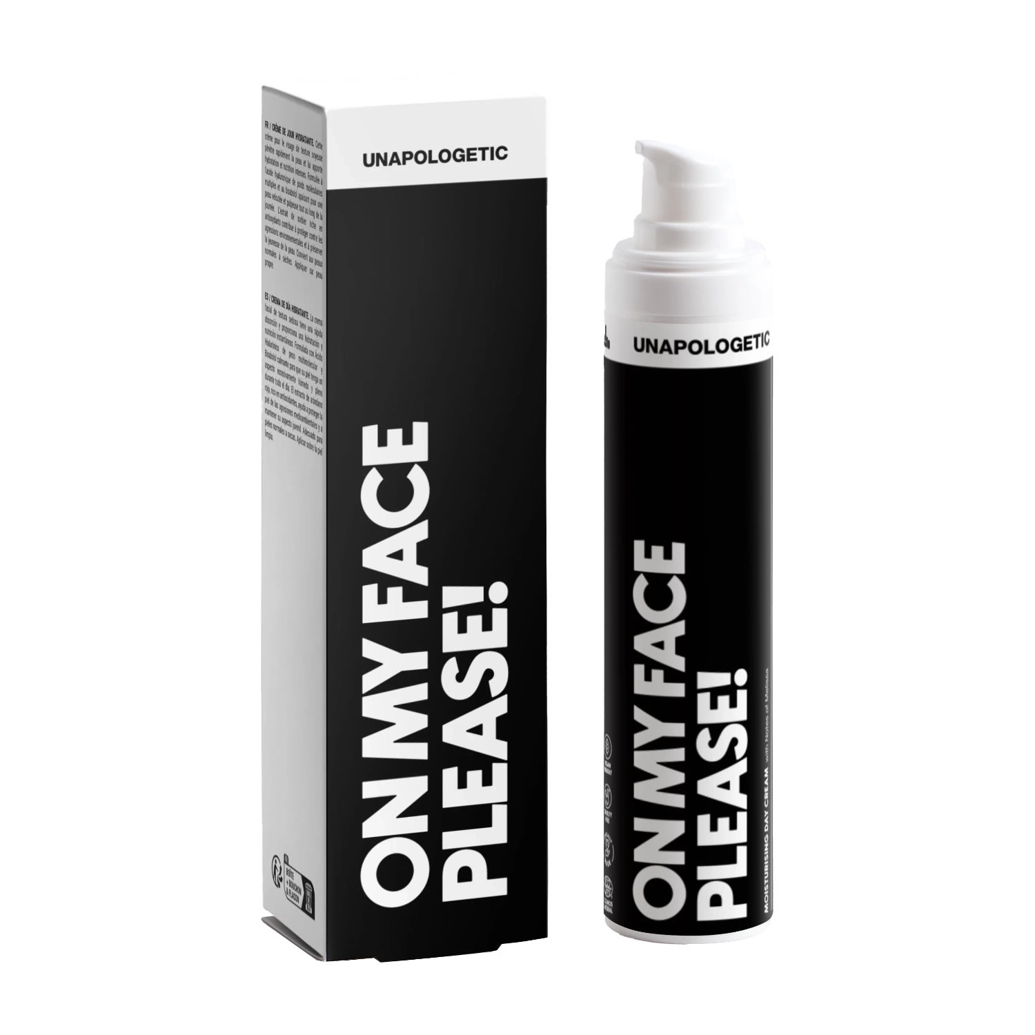 Unapologetic Black On My Face Please! Moisturising Day Cream