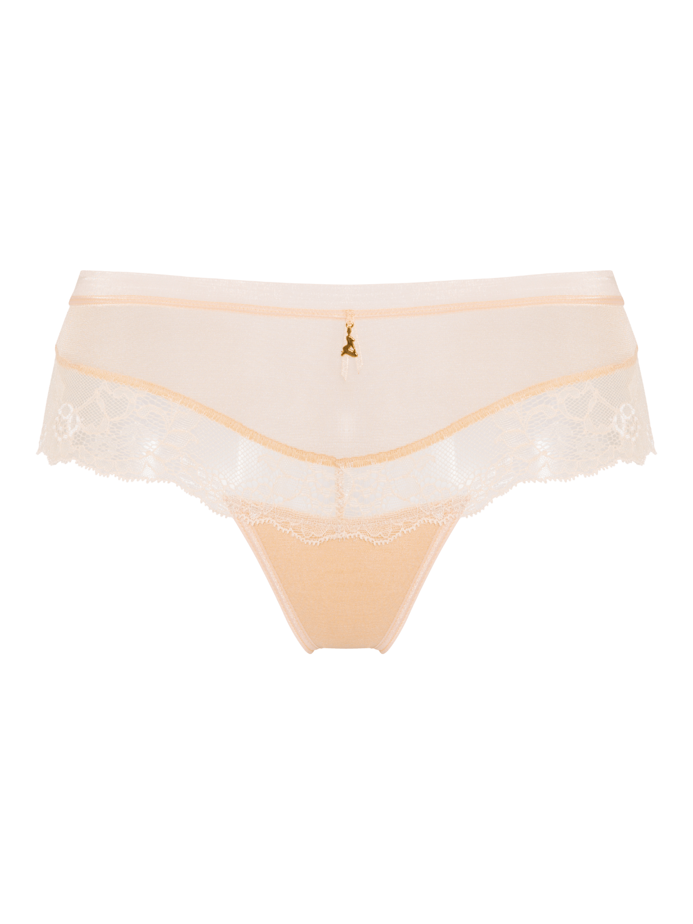 Bonbon Lingerie Women's Neutrals Angelina Full Brief Nude In Brown
