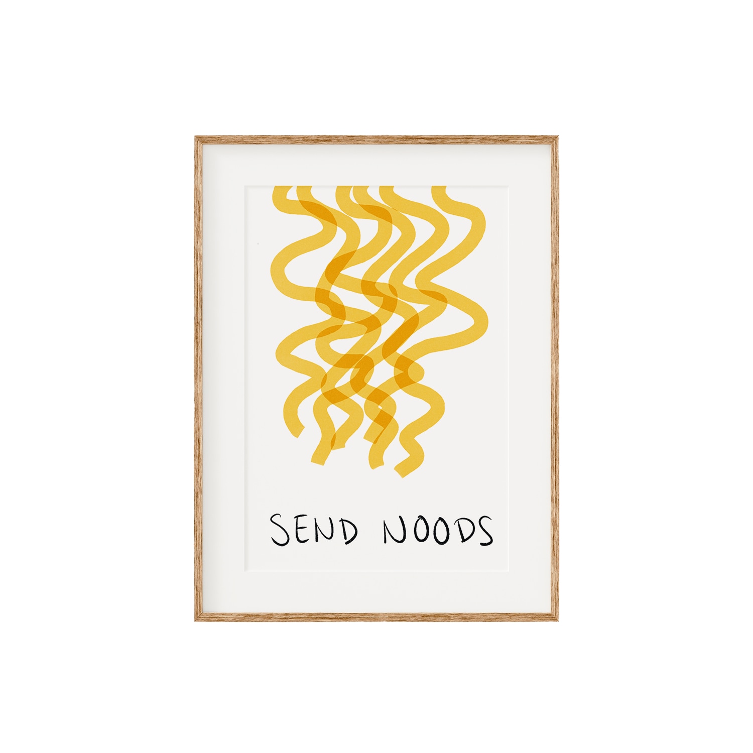 Oh Oly Send Noods Print