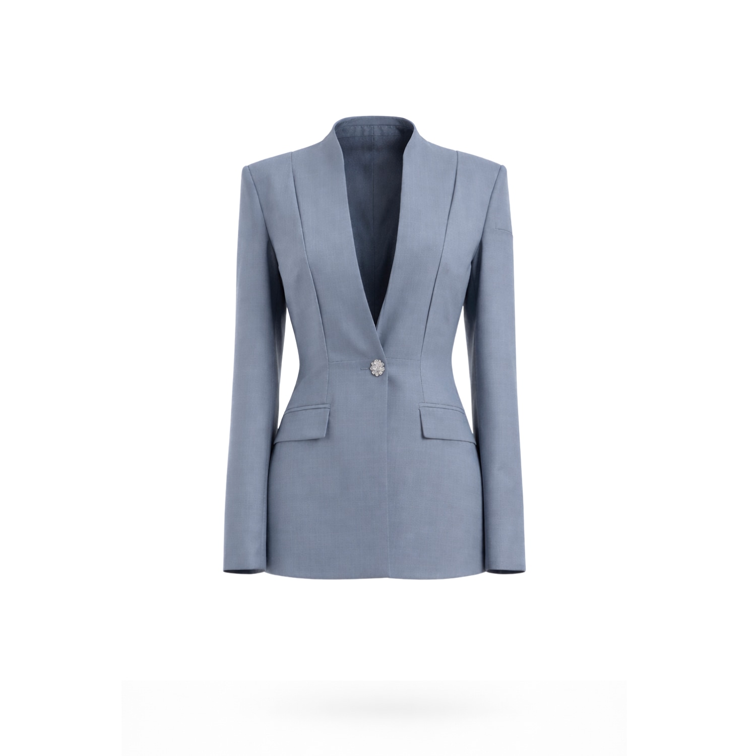 Women's Grey Regal Blazer - Dark Gray | Large | Lumina Eligma
