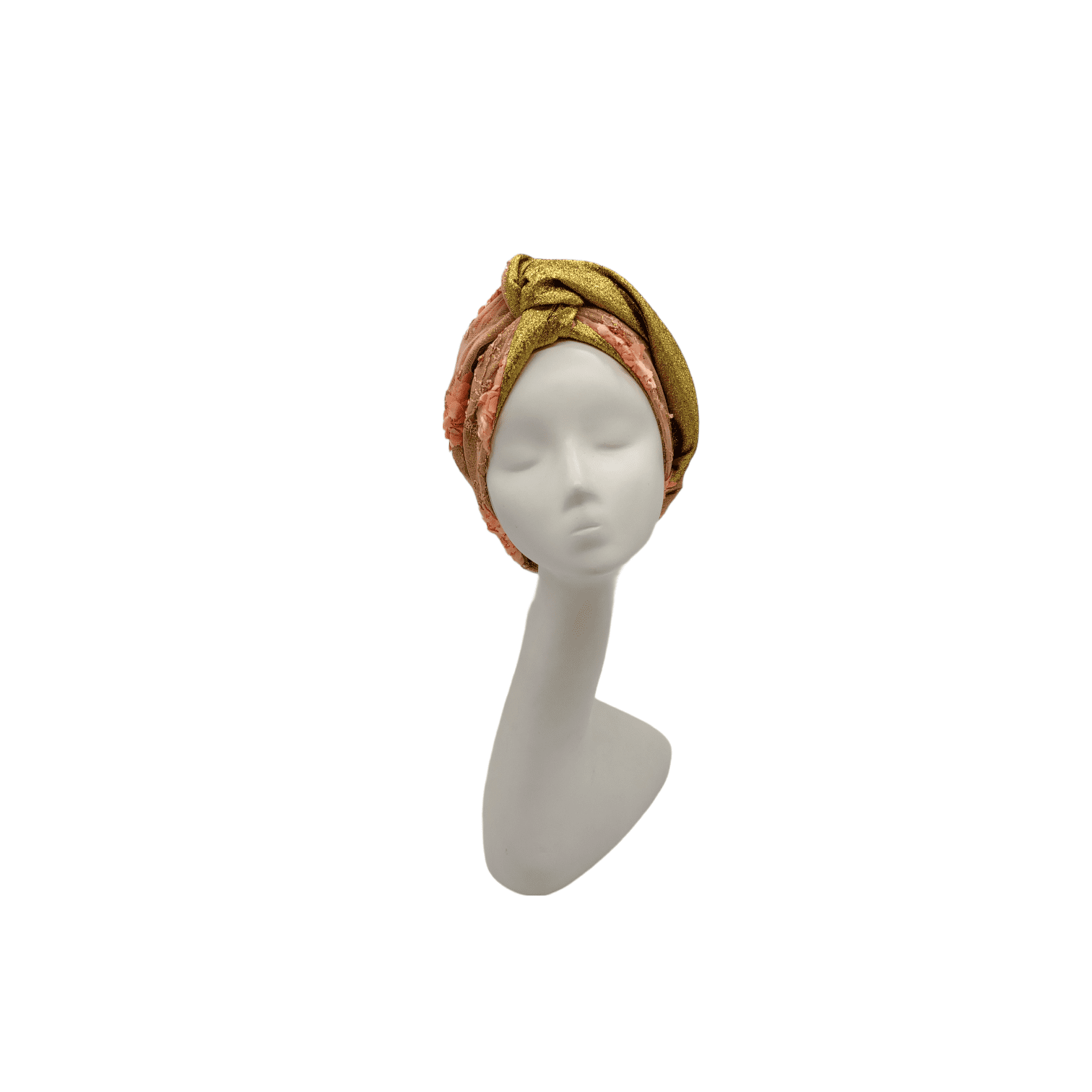 Fleur Lace. Glitz Turban by Julia Clancey