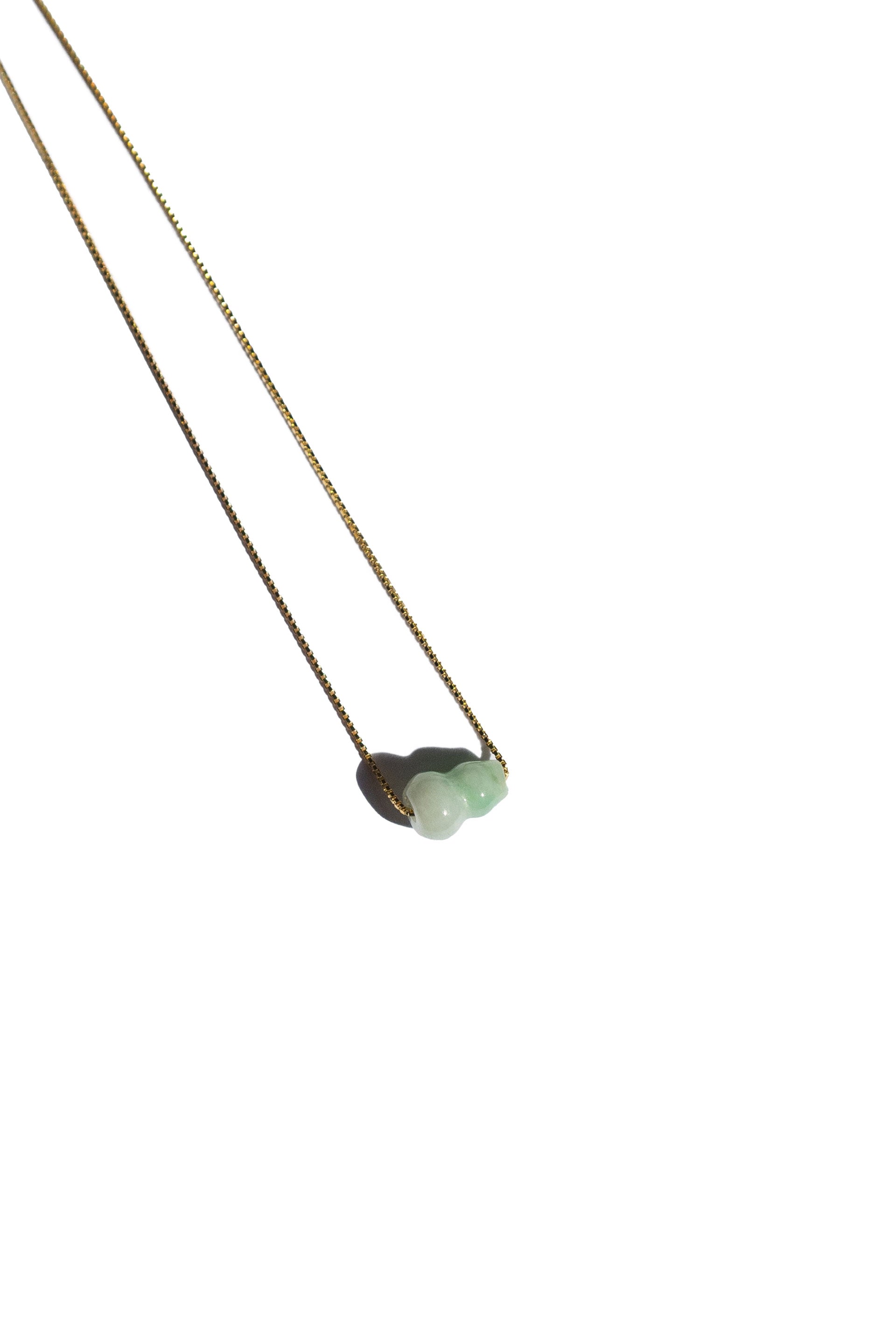 Women’s Green Mini Bottle Jade Pendant Necklace Seree