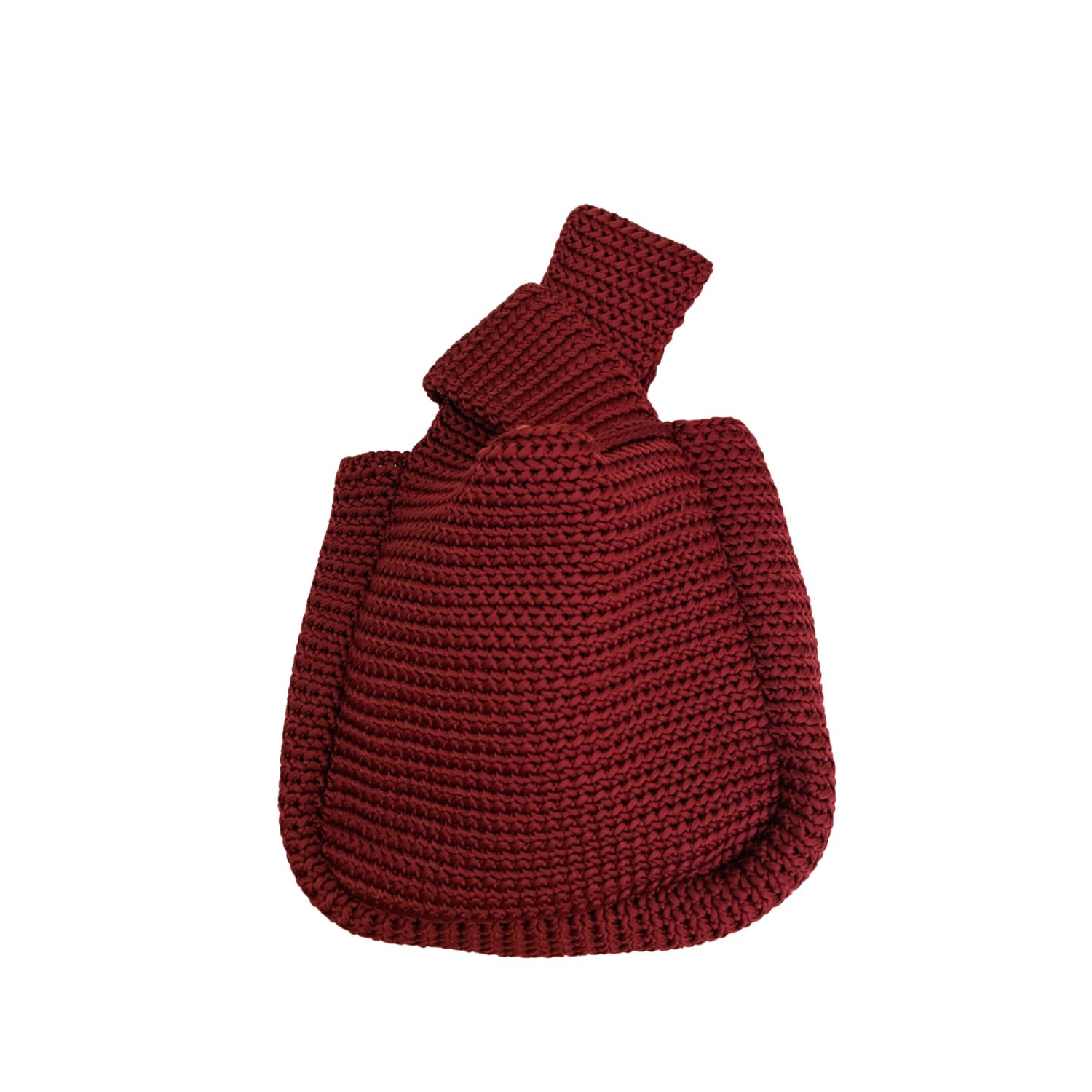Pink Haley Women's Red Mackenzie Knit Clutch - Maroon In Red