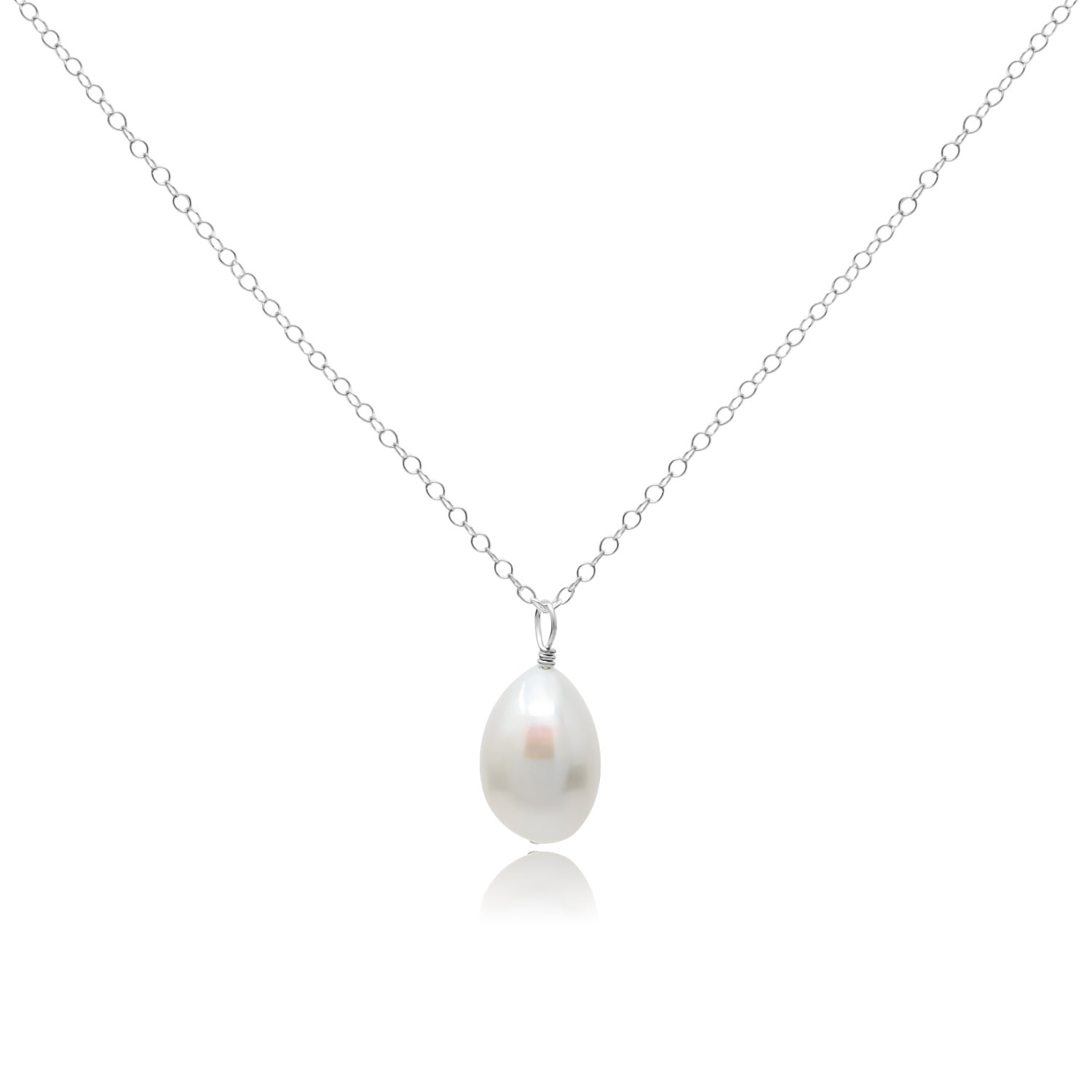 Women’s Florence Baroque Pearl Pendant Sterling Silver Necklace Kiri & Belle