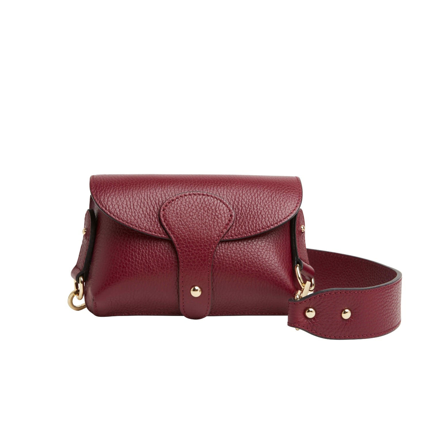 Women’s Pink / Purple Luca Small Crossbody Bag Burgundy Betsy & Floss