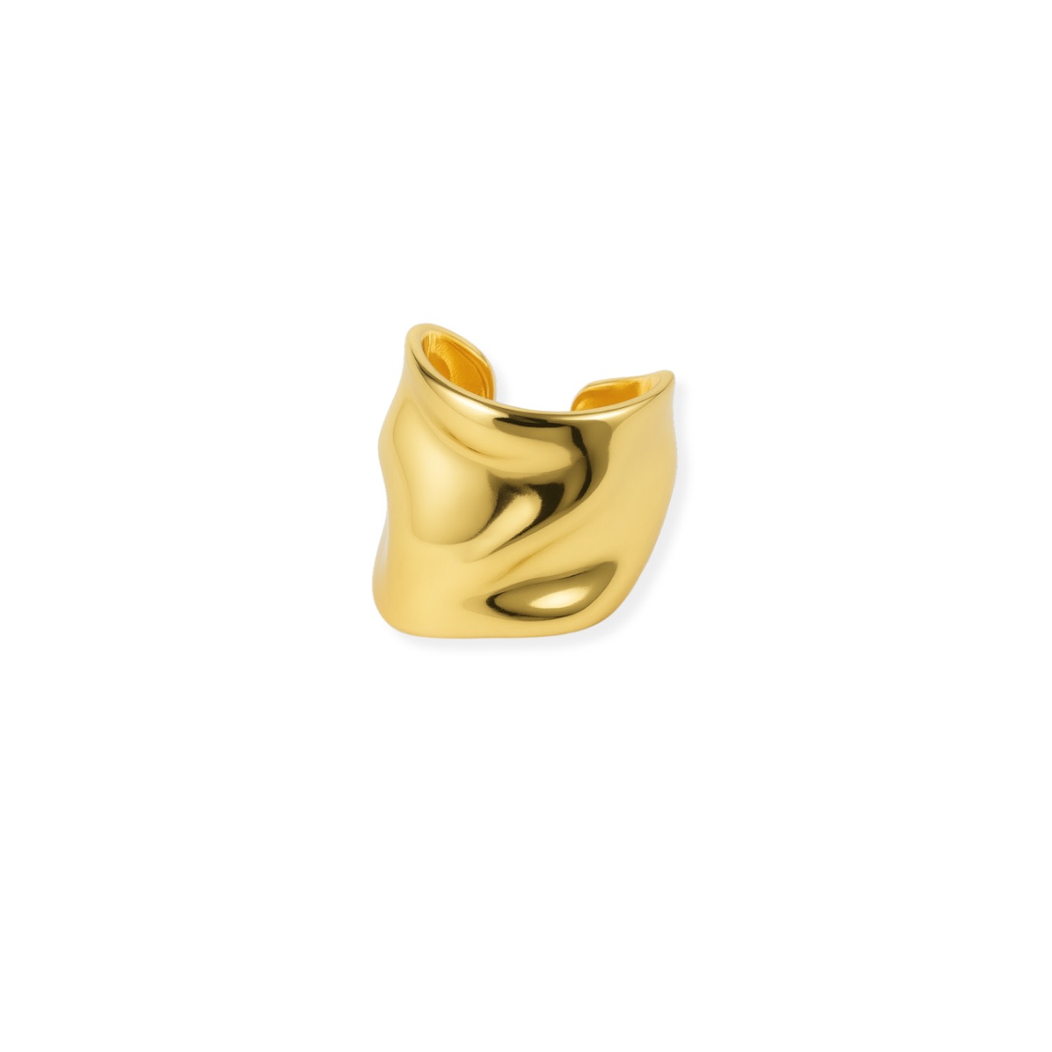 Martina Rozenberg Smira Jewelry Women's The Medium Sterling Silver Ear Cuff Gold