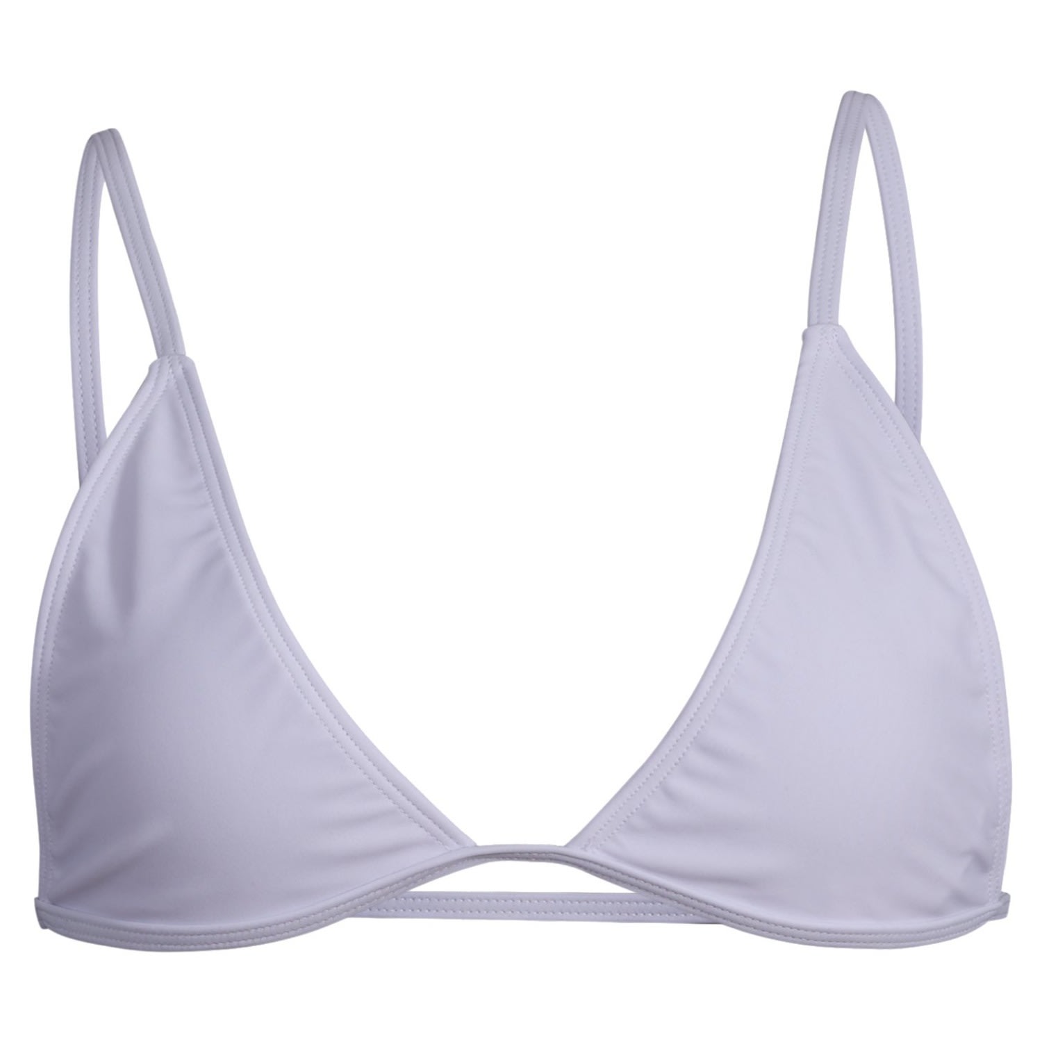 Minimale Animale Women's Mirage Bikini Top - Sunblock White In White