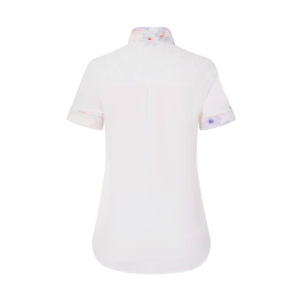 Gucci White Classic Silk Shirt In Silk