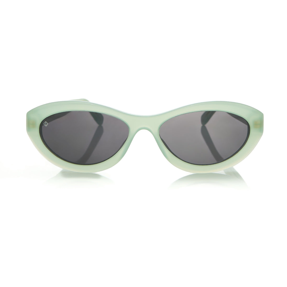 Faos Concept Women's Green Faos Antiparos In Ambrosia Mint With Shade Grey Lenses In Green
